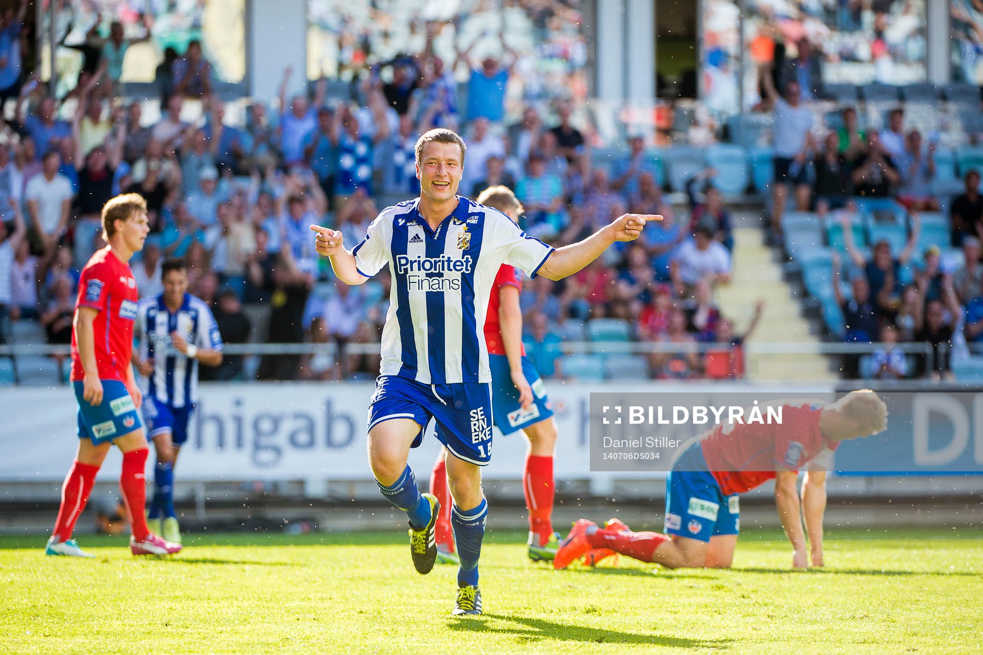 IFK Göteborgs Jakob Johansson jublar