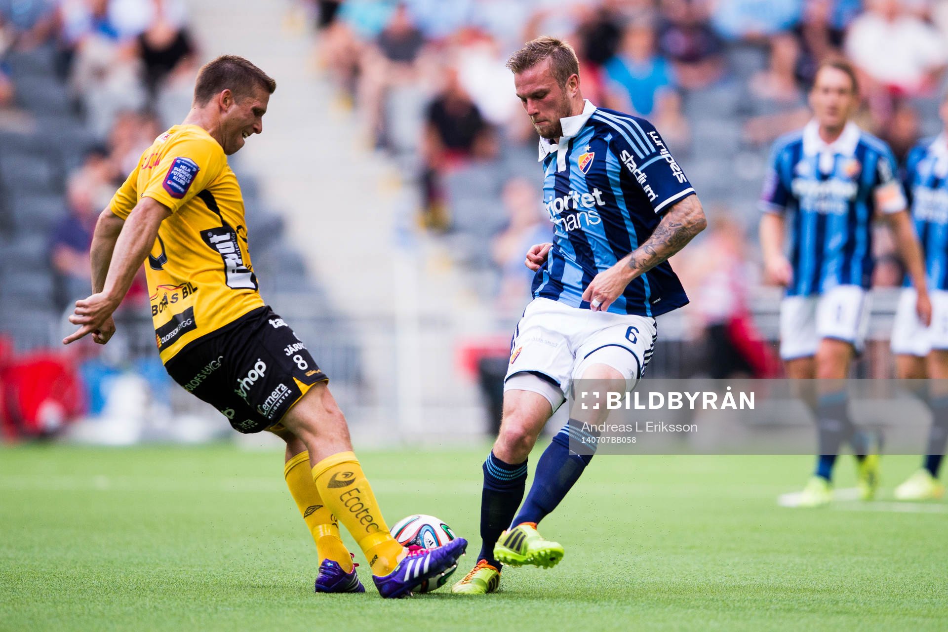 Elfsborgs Anders Svensson och Djurgårdens Aleksander
