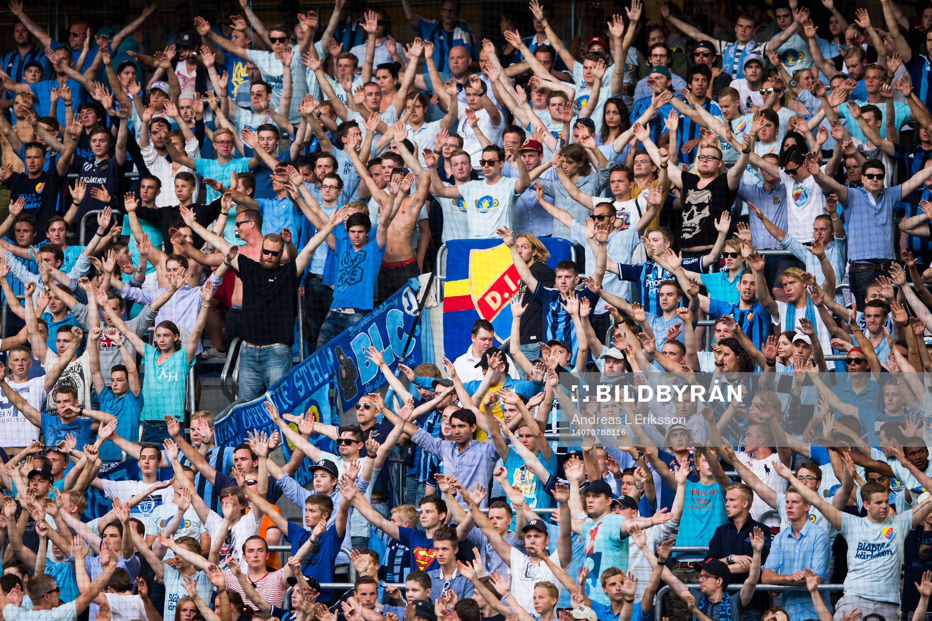 Djurgårdens supportrar