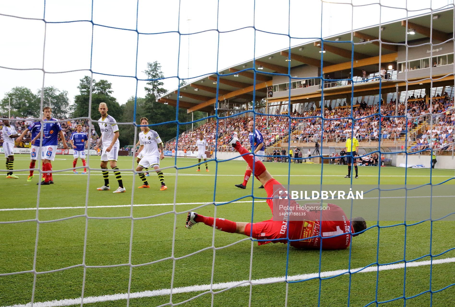 Åtvidabergs målvakt Henrik Gustavsson