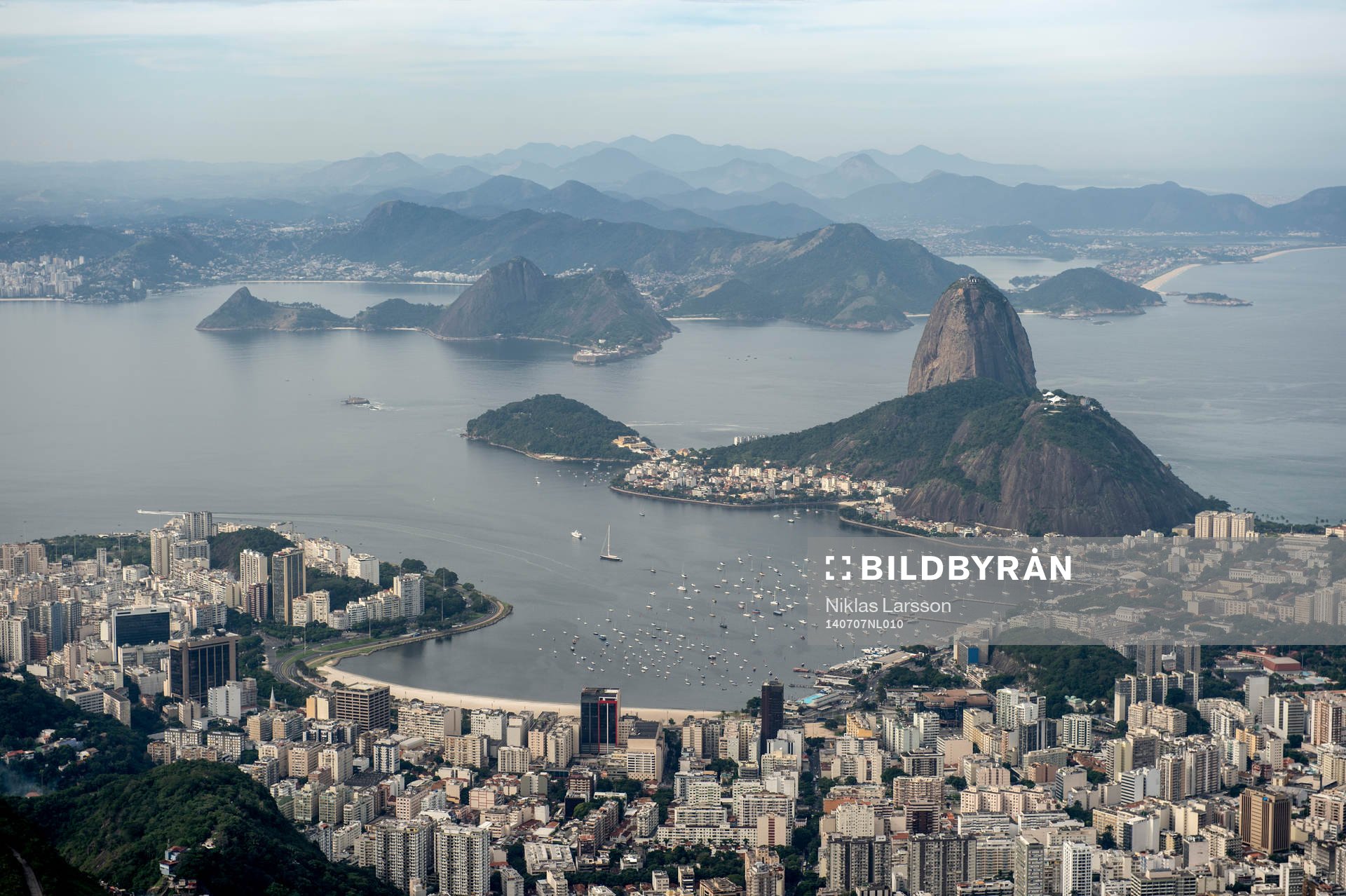 Utsikt över Rio de Janeiro