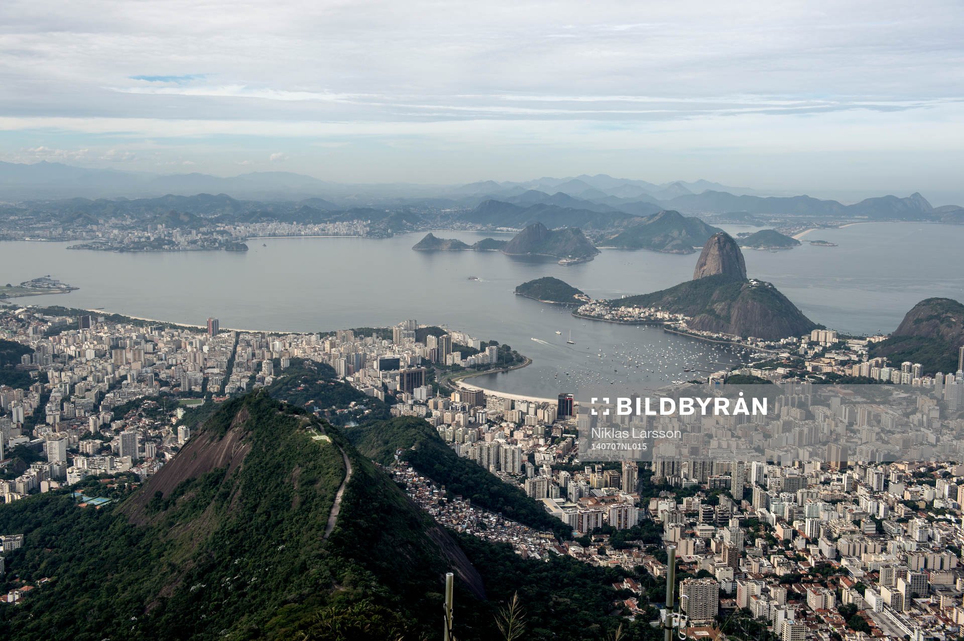Utsikt över Rio de Janeiro