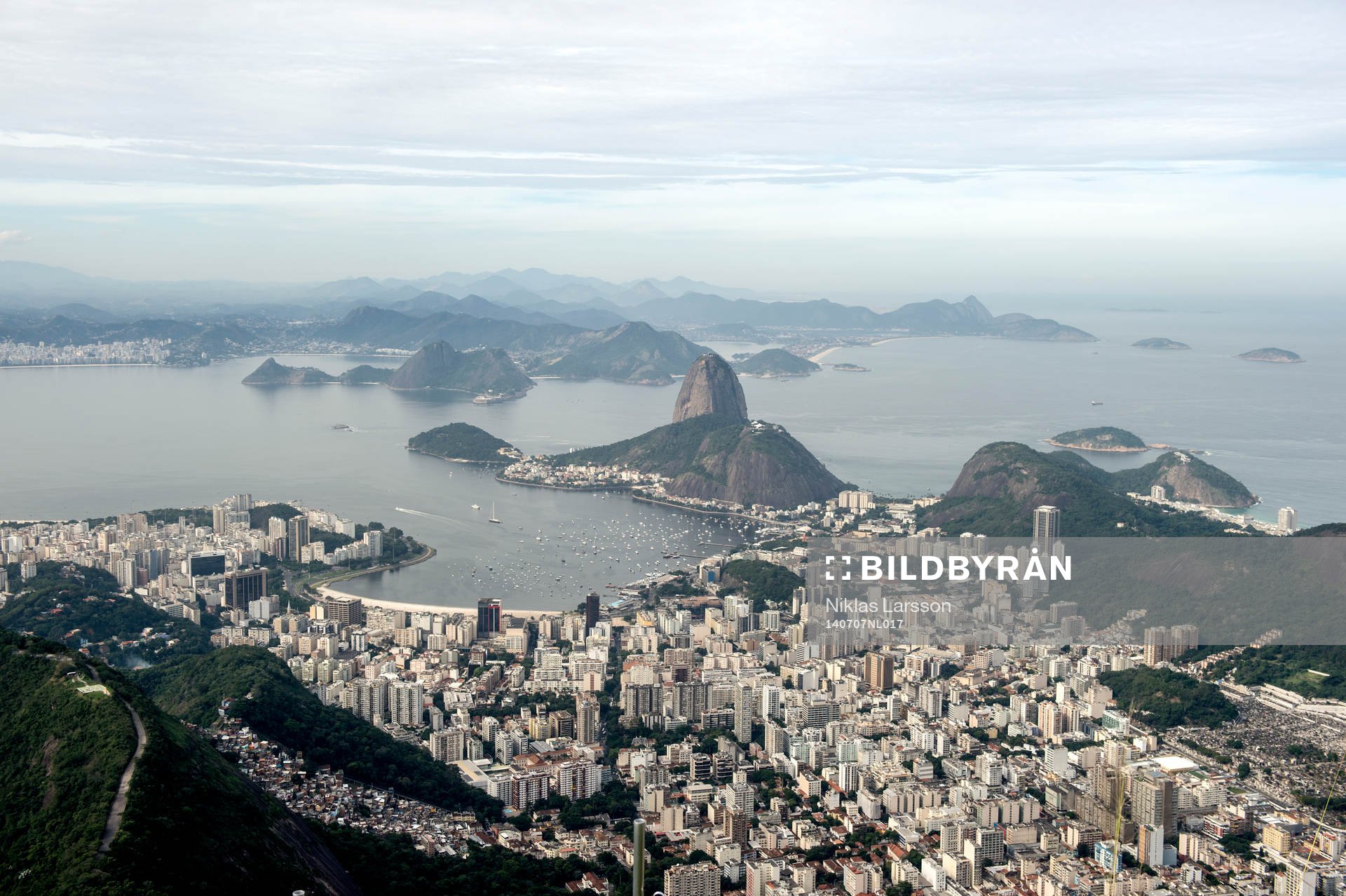 Utsikt över Rio de Janeiro