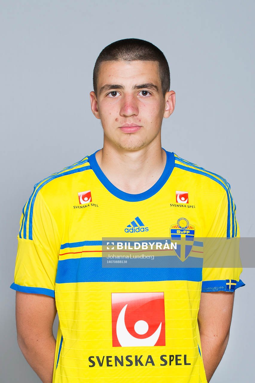 Ibrahim Dresevic, som spelar i P16/97-landslaget