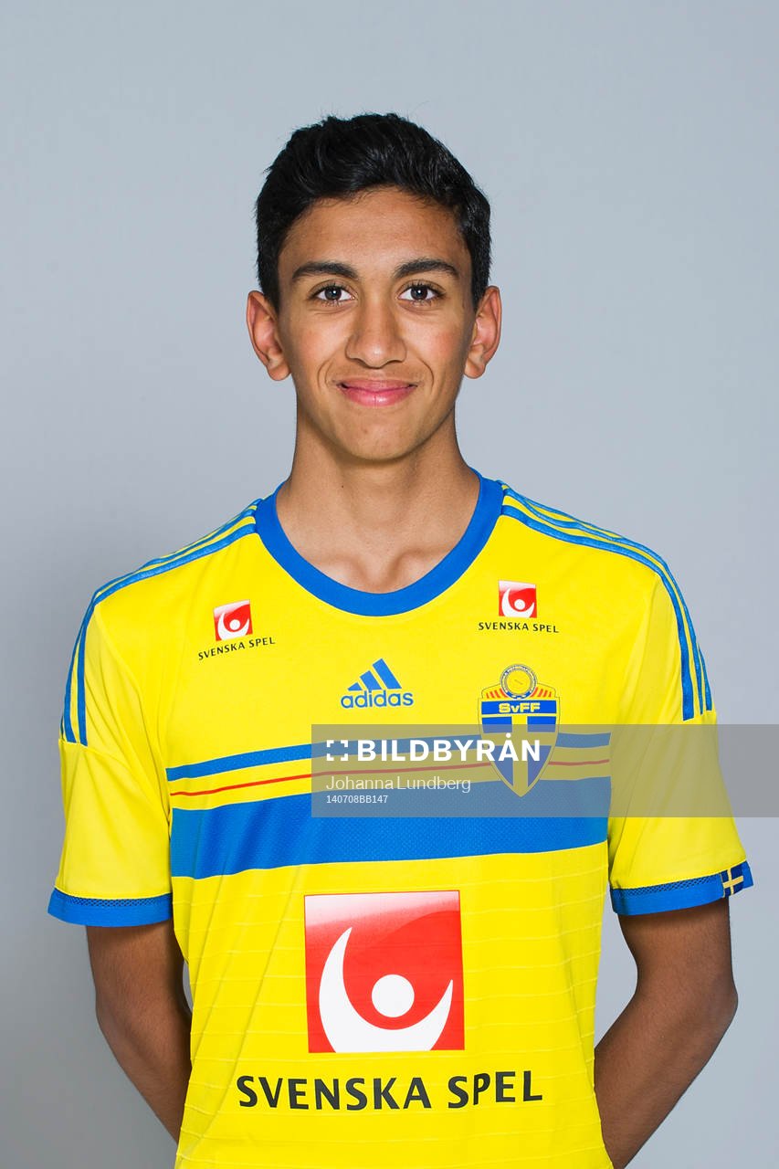 Amir Al-Ammari, som spelar i P16/97-landslaget