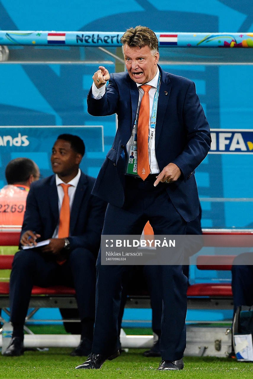Hollands förbundskapten Louis van Gaal