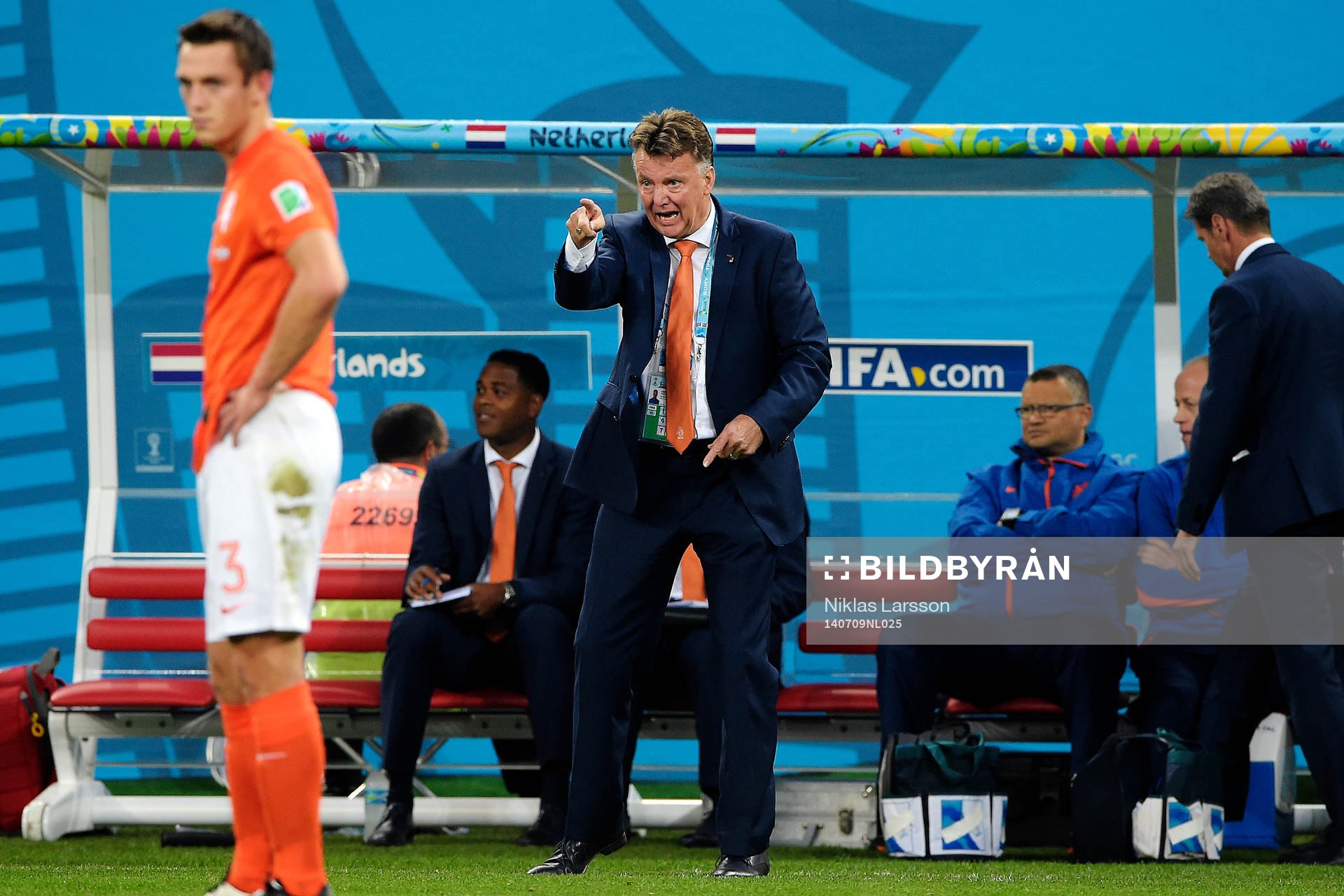 Hollands förbundskapten Louis van Gaal
