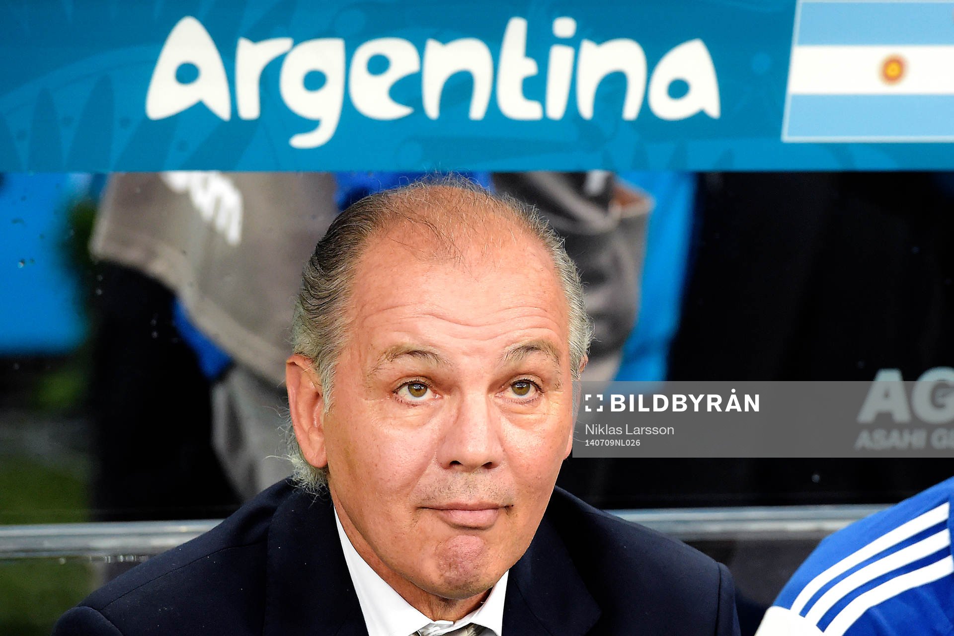Argentinas förbundskapten Alejandro Sabella