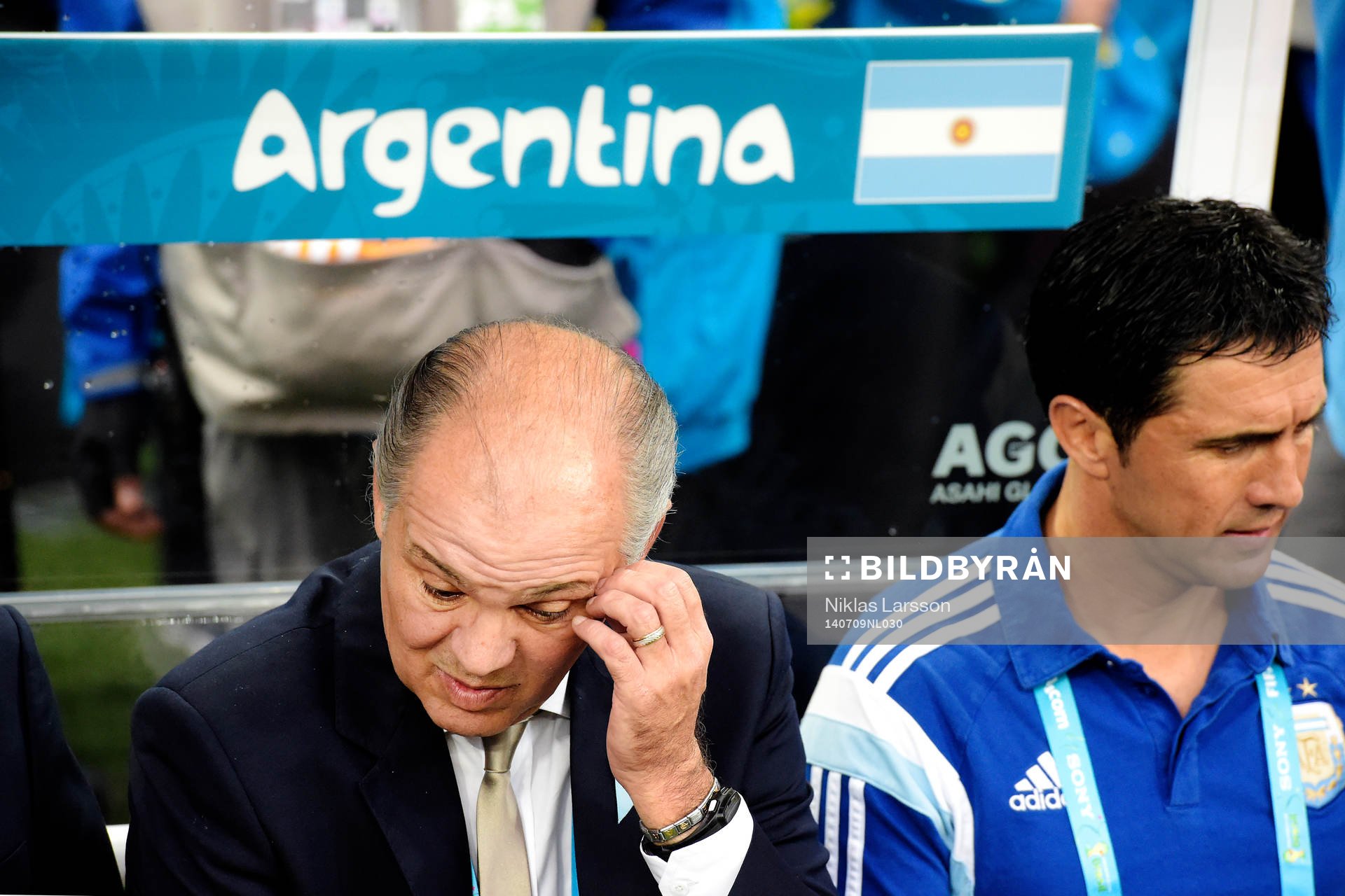 Argentinas förbundskapten Alejandro Sabella