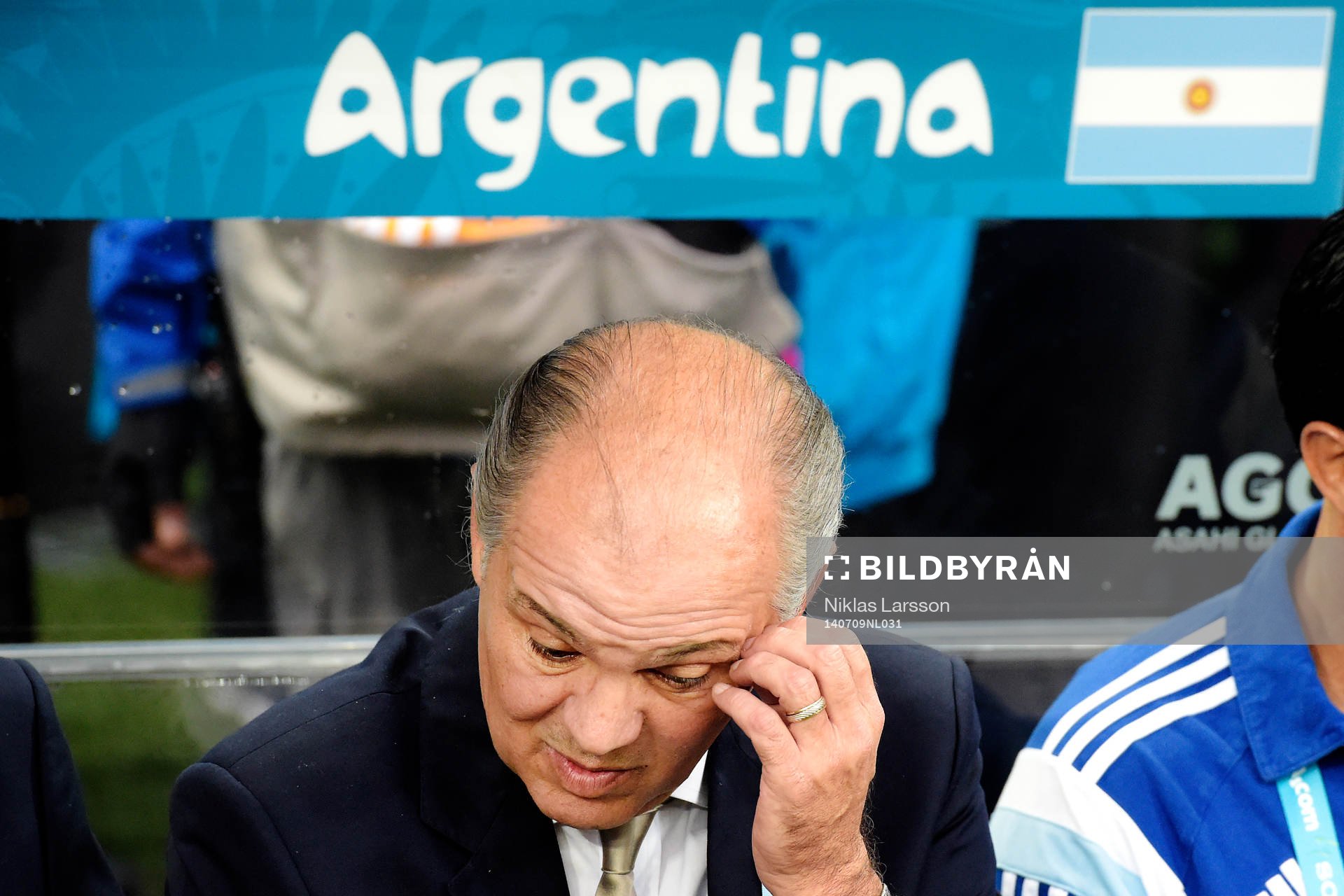 Argentinas förbundskapten Alejandro Sabella