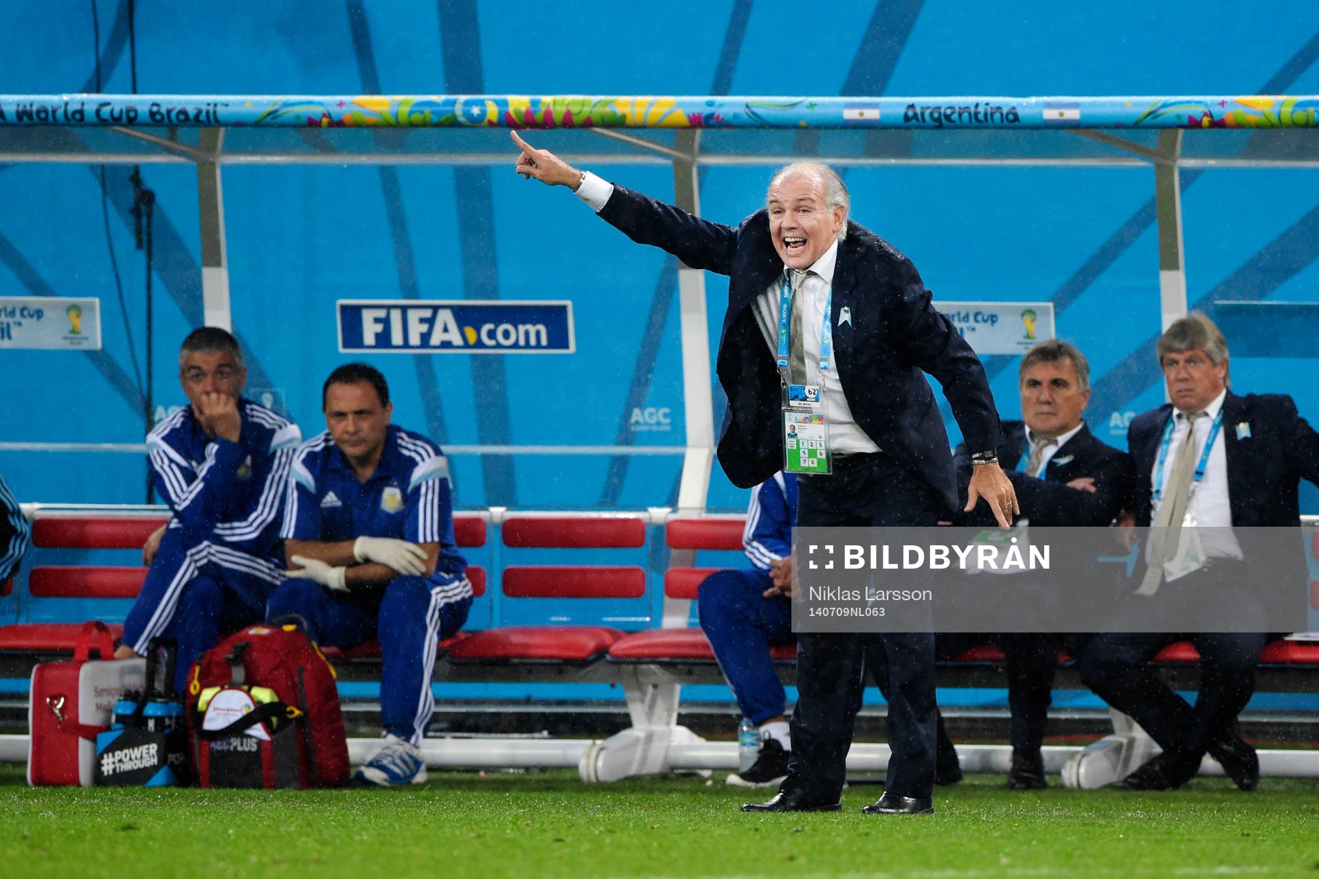 Argentinas förbundskapten Alejandro Sabella