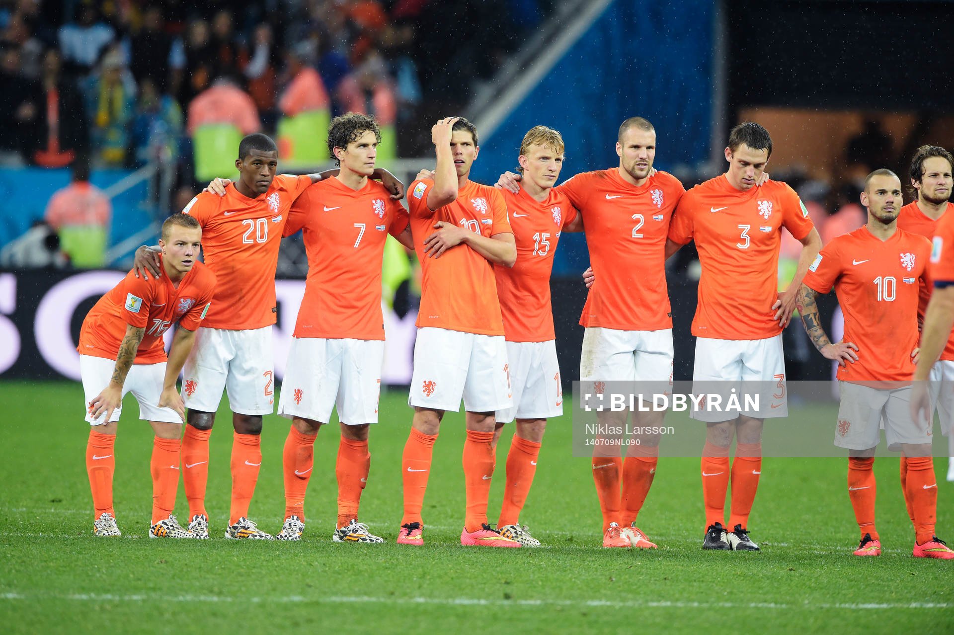 Hollands spelare deppar