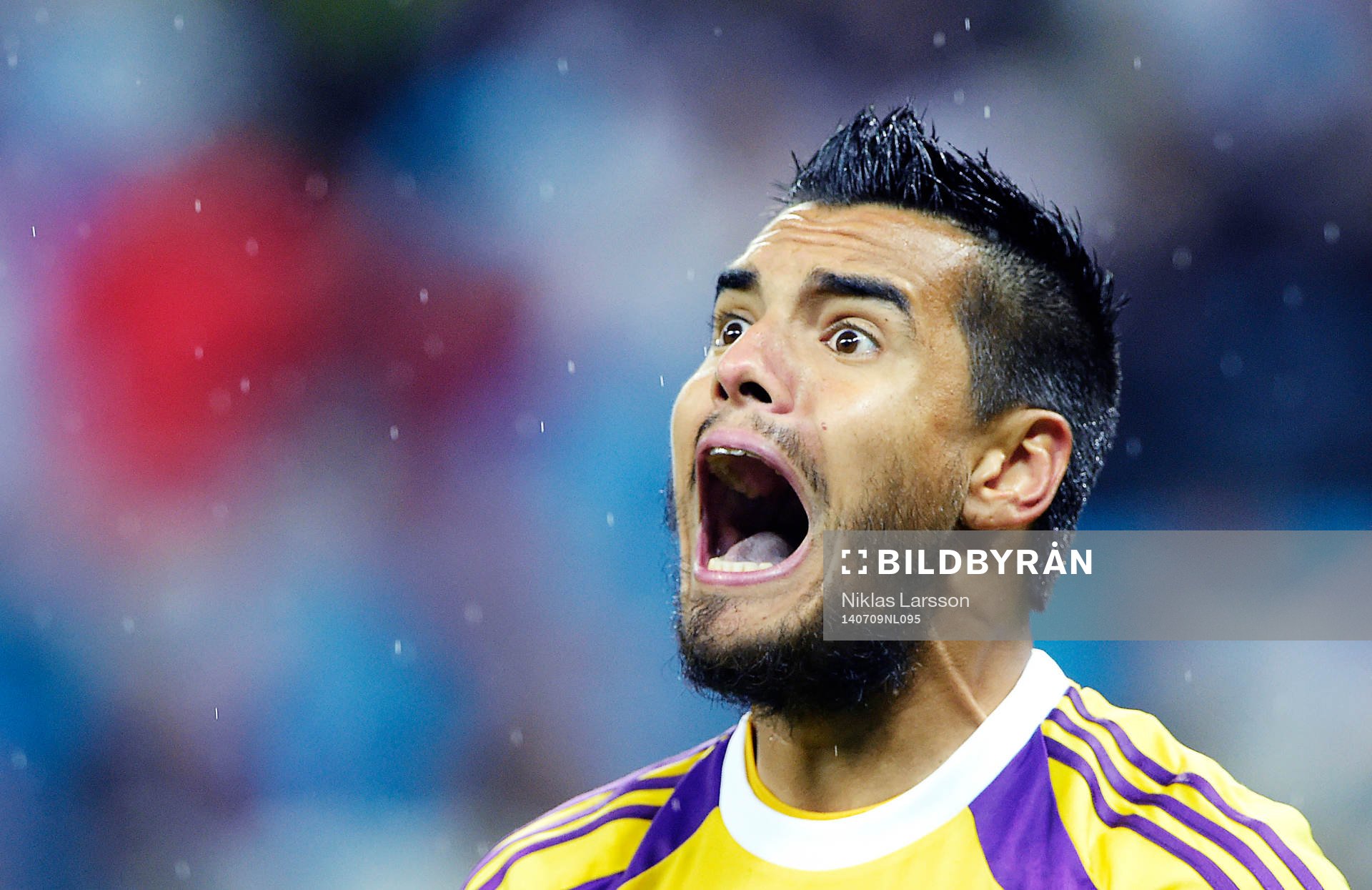 Argentinas målvakt Sergio Romero jublar