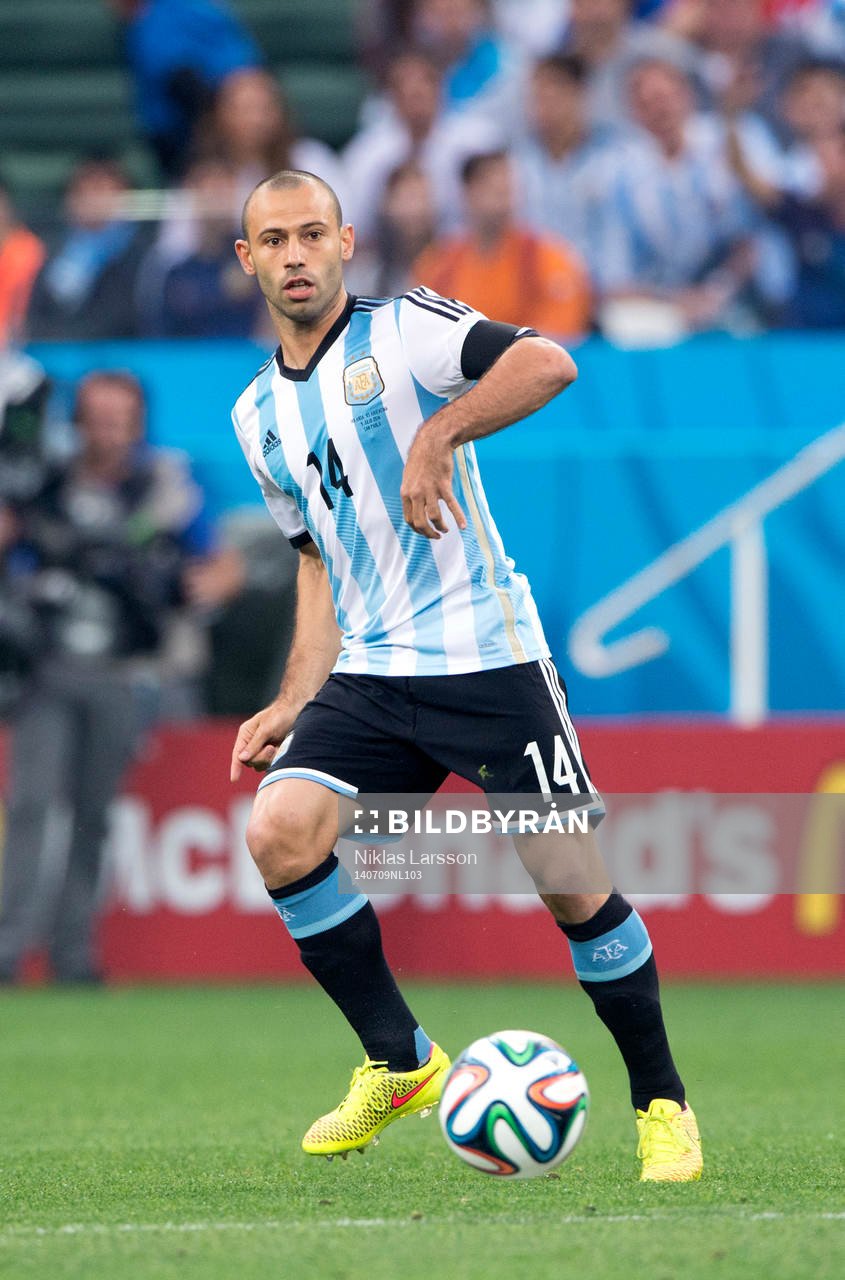 Argentinas Javier Mascherano