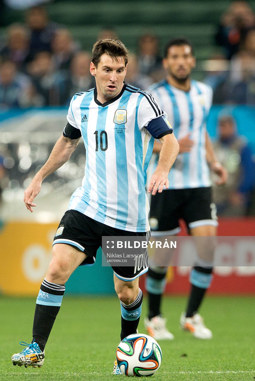 under semifinalen mellan Argentina och Holland