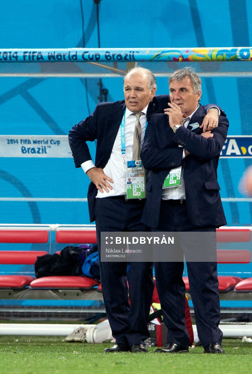 Argentinas förbundskapten Alejandro Sabella