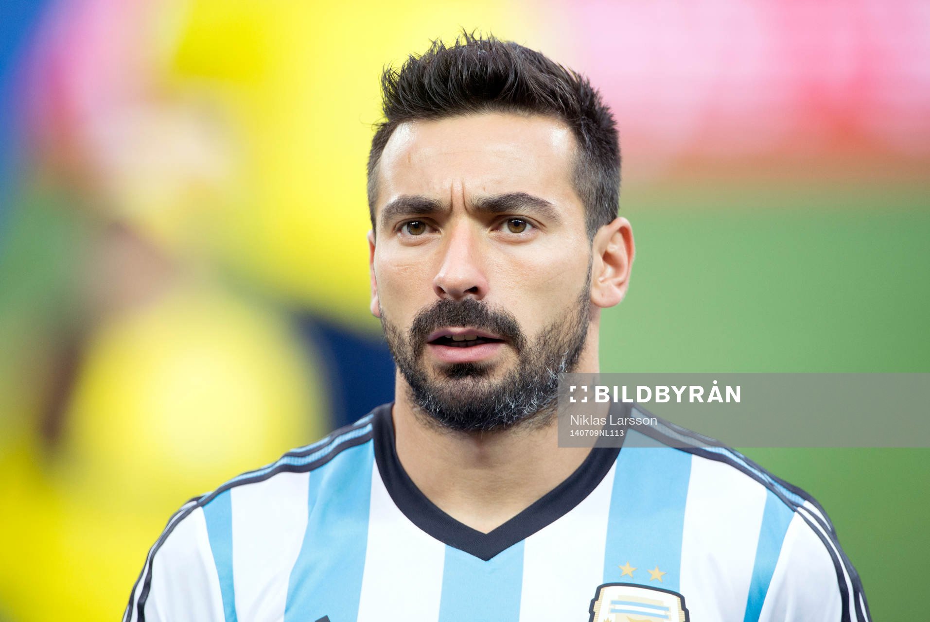 Argentinas Ezequiel Lavezzi