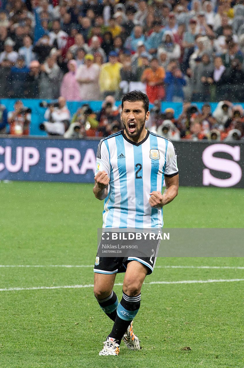 Argentinas Ezequiel Garay jublar