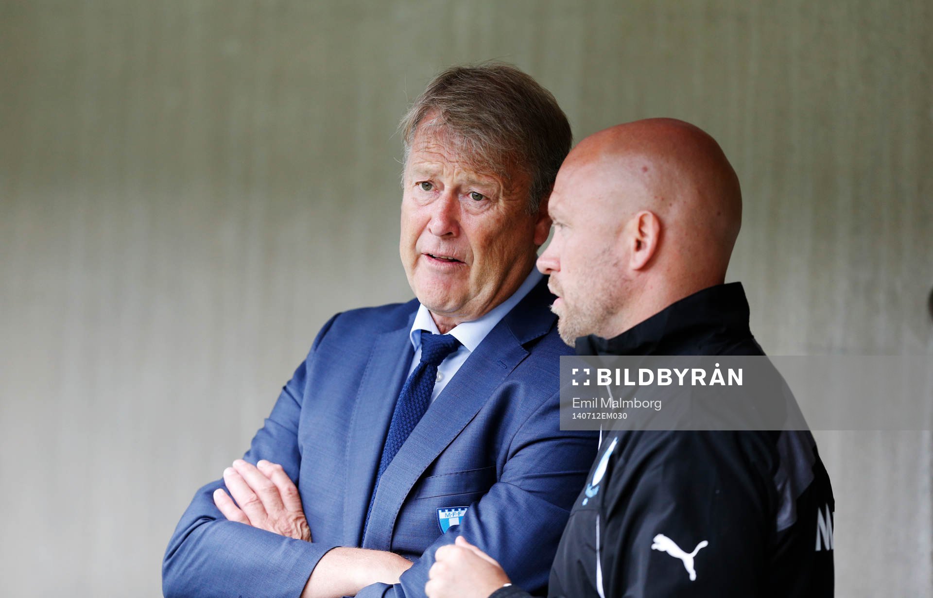 Åge Hareide från Malmö och Olof Persson från Malmö