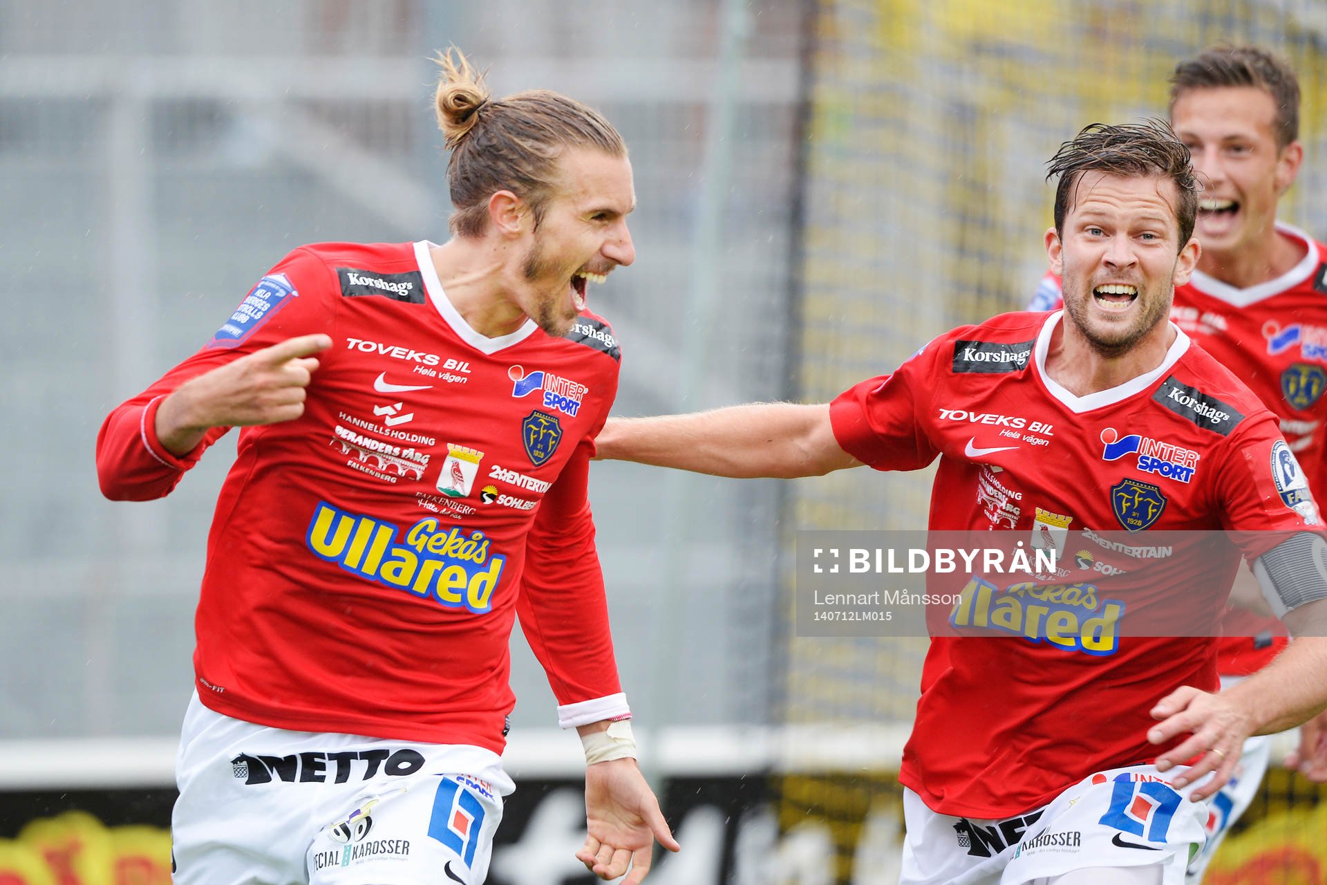 Falkenbergs Tobias Carlsson jublar