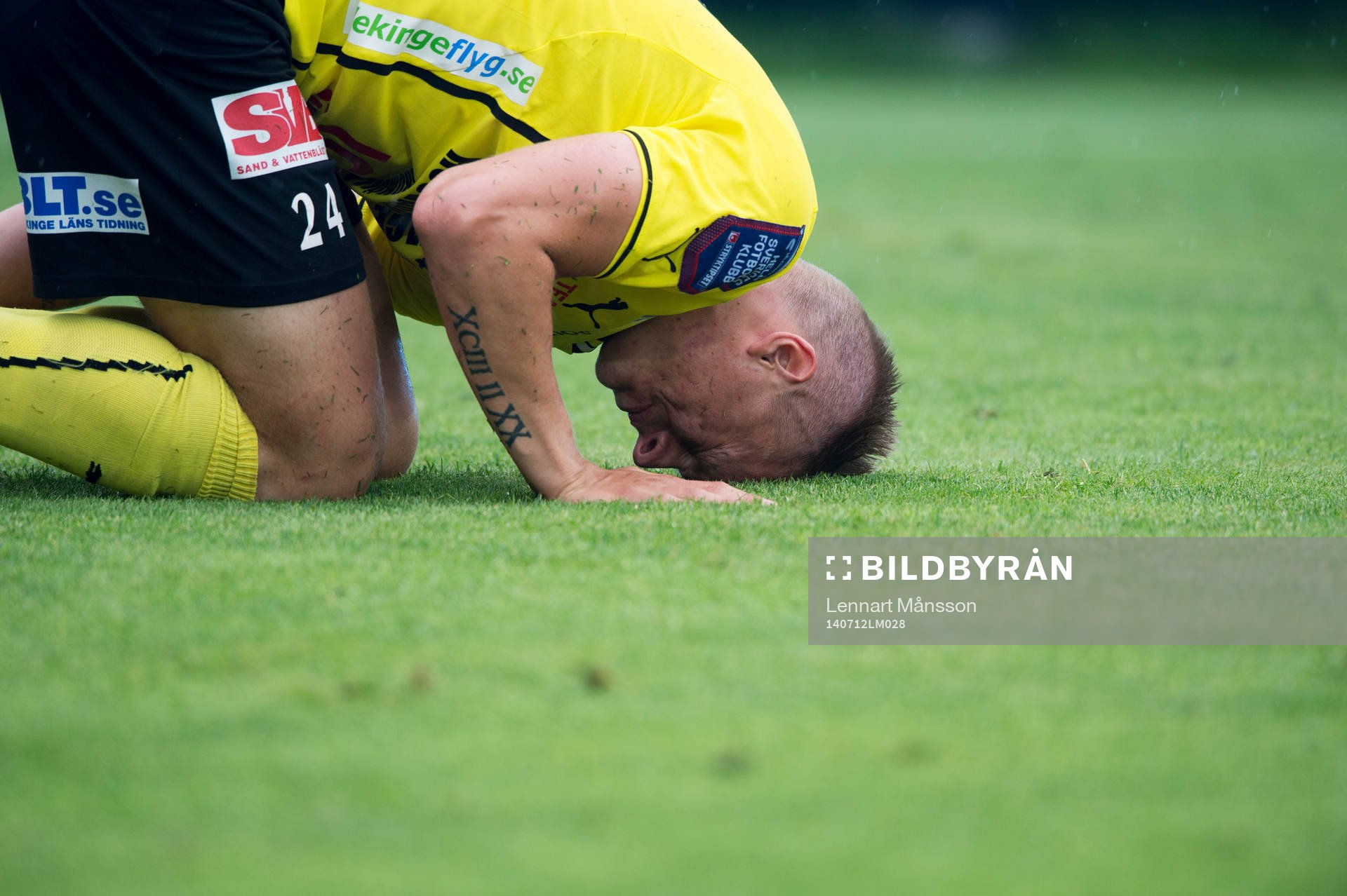 Mjällbys Mattias Håkansson deppar i