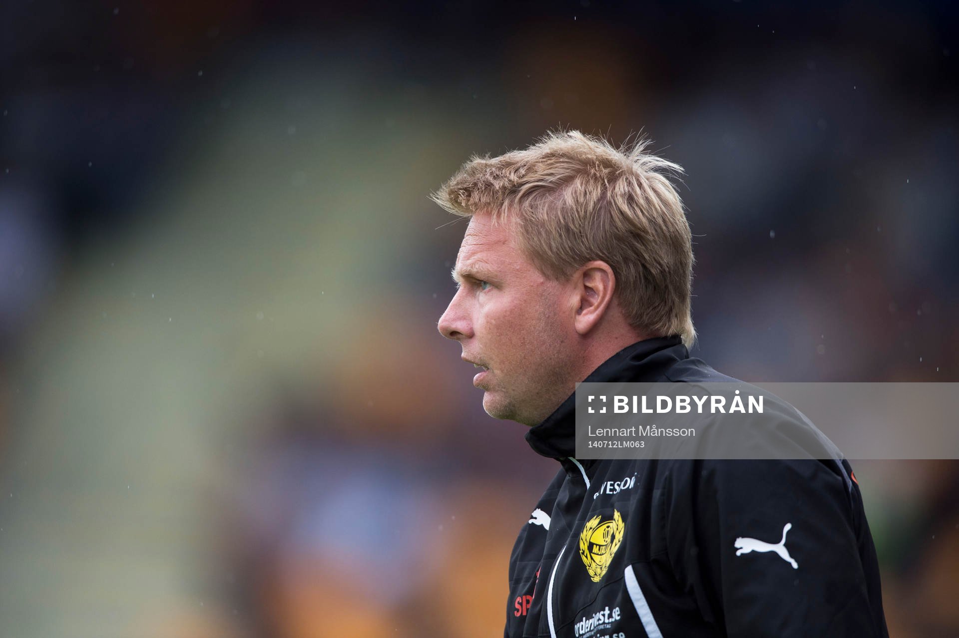 Mjällbys tränare Jonas Andersson  i