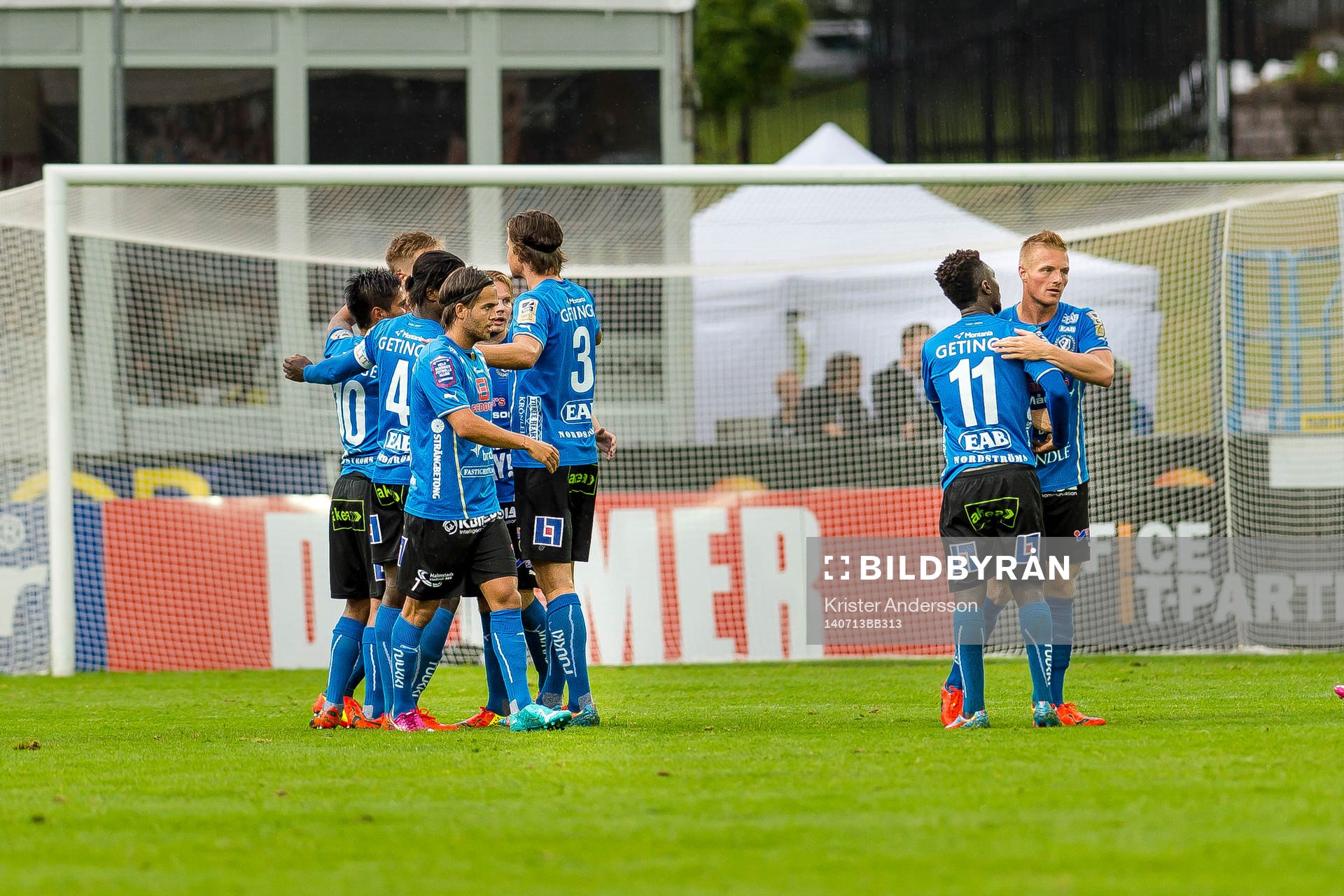Halmstads ökar på till 2-0 genom Gudjón Baldvinsson