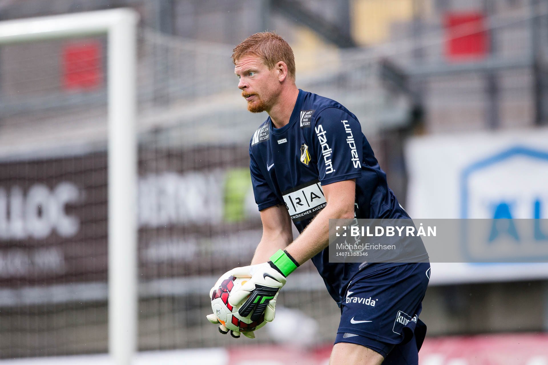 Häckens målvakt Christoffer Källqvist
