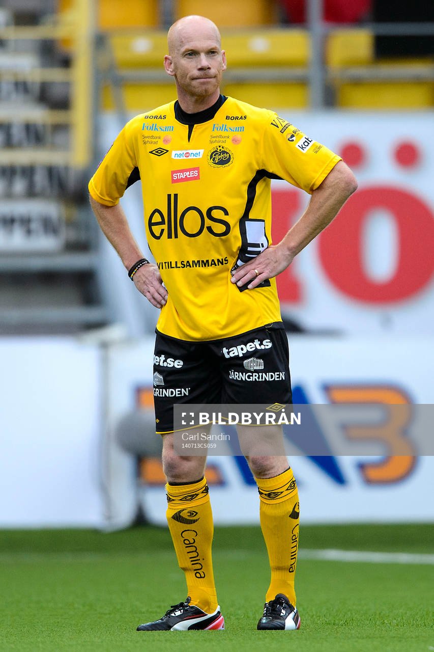 Magnus Samuelsson i matchen mellan Elfsborgs Legendarer och
