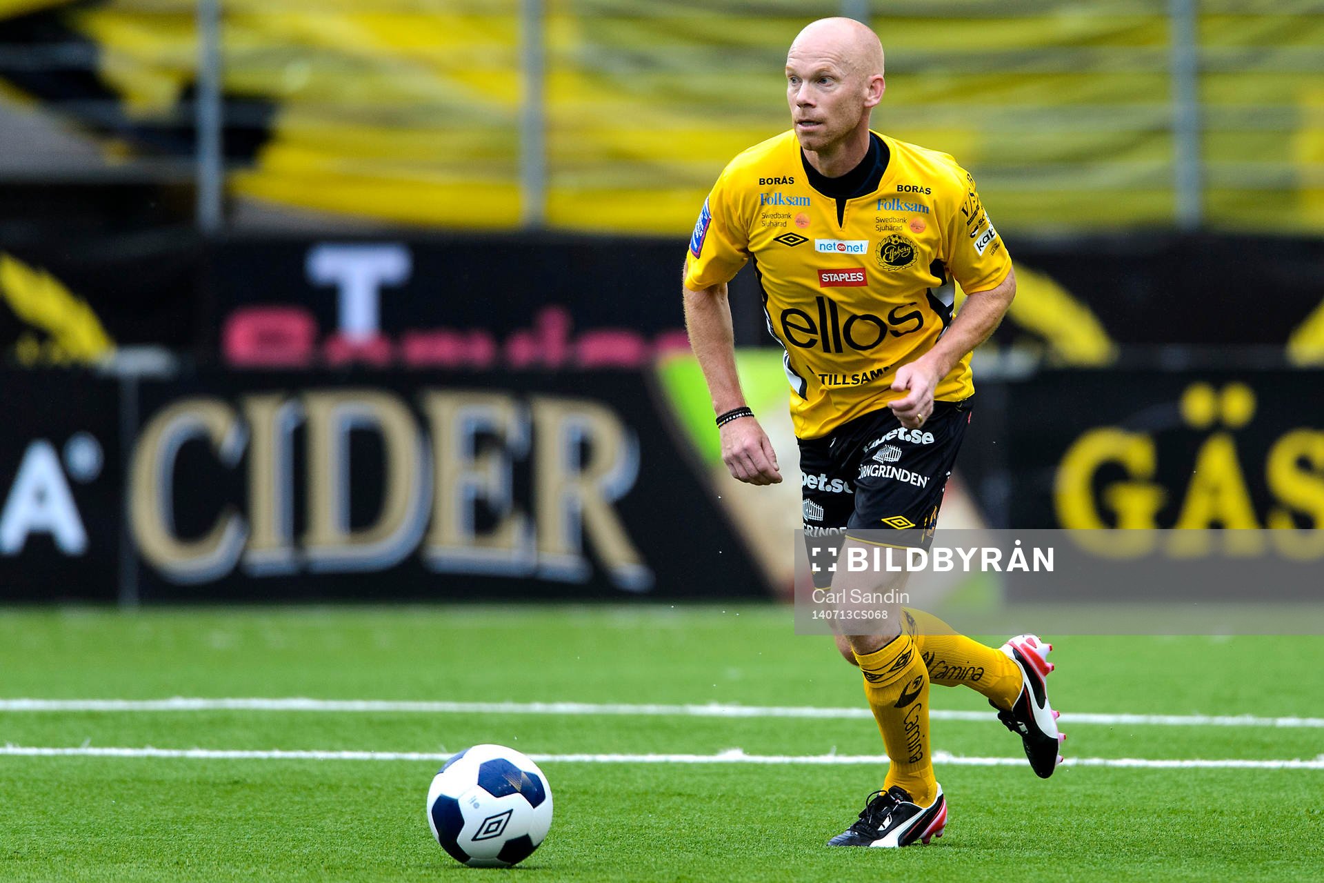 Magnus Samuelsson i matchen mellan Elfsborgs Legendarer och