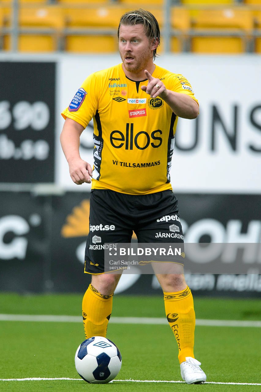 Fredrik Berglund i matchen mellan Elfsborgs Legendarer och