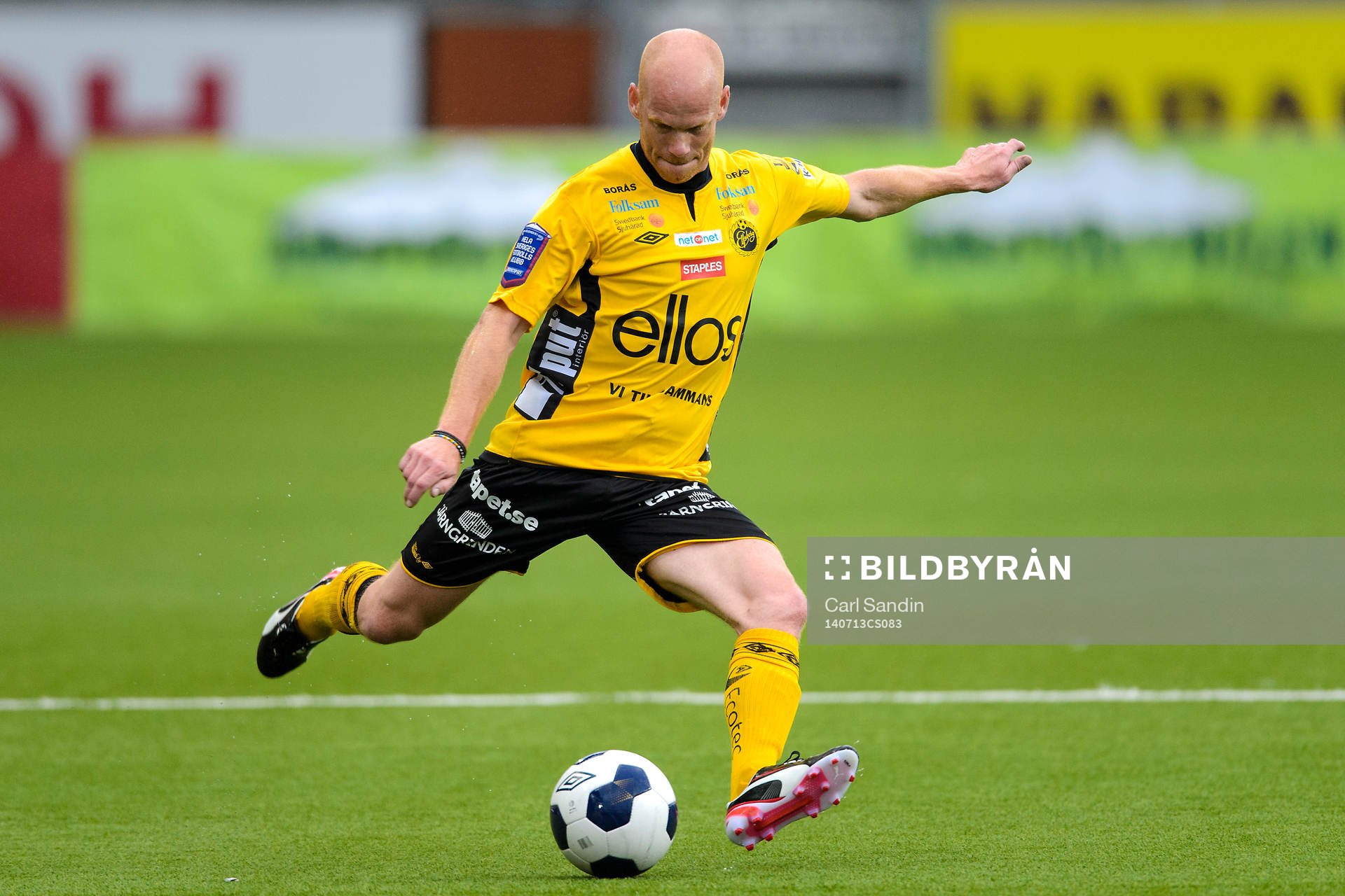 Magnus Samuelsson i matchen mellan Elfsborgs Legendarer och