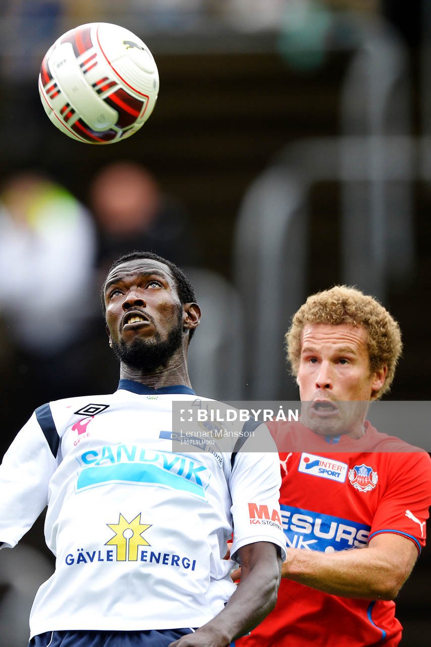 Gefles Dioh Williams och Helsingborgs Christoffer Andersson