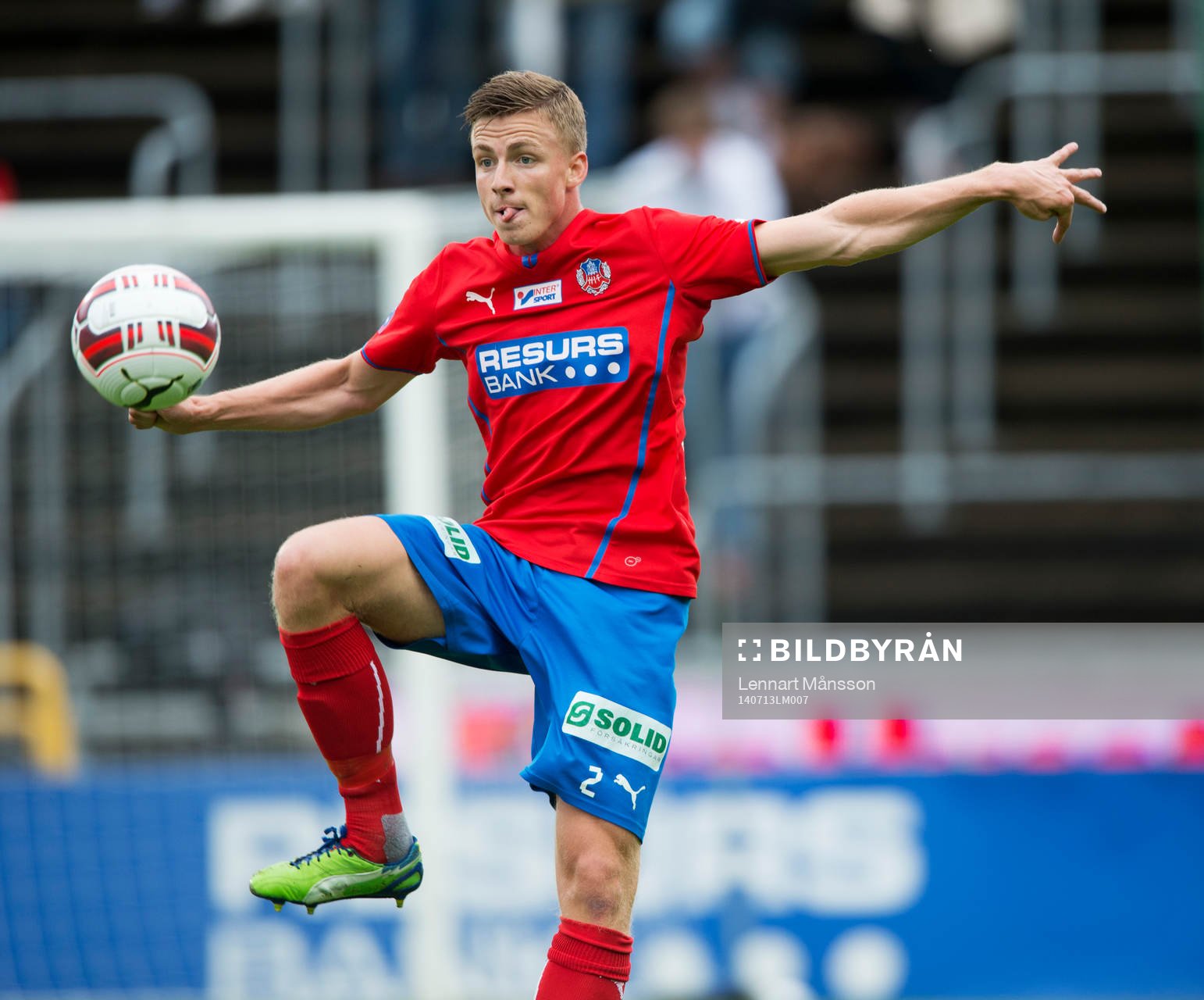 Helsingborgs Carl Johansson i