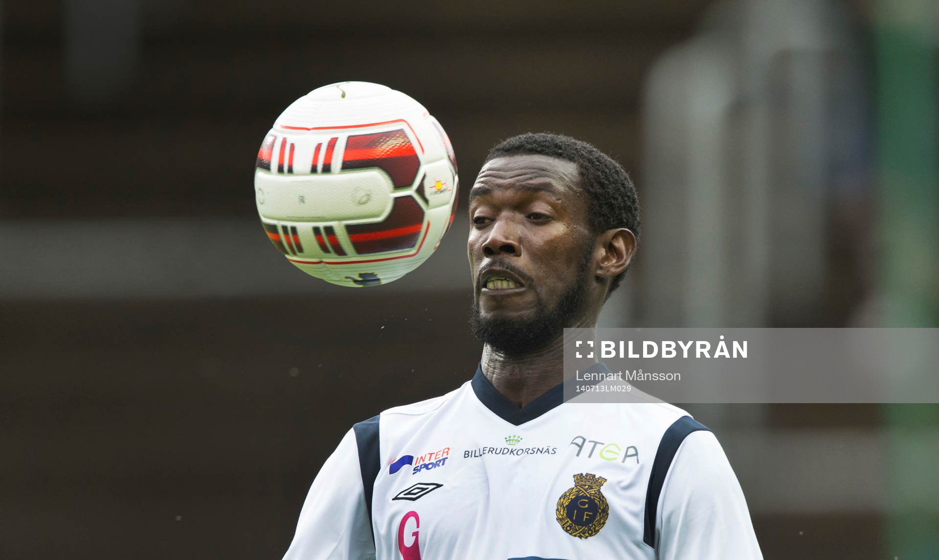 Gefles målskytt Dioh Williams i