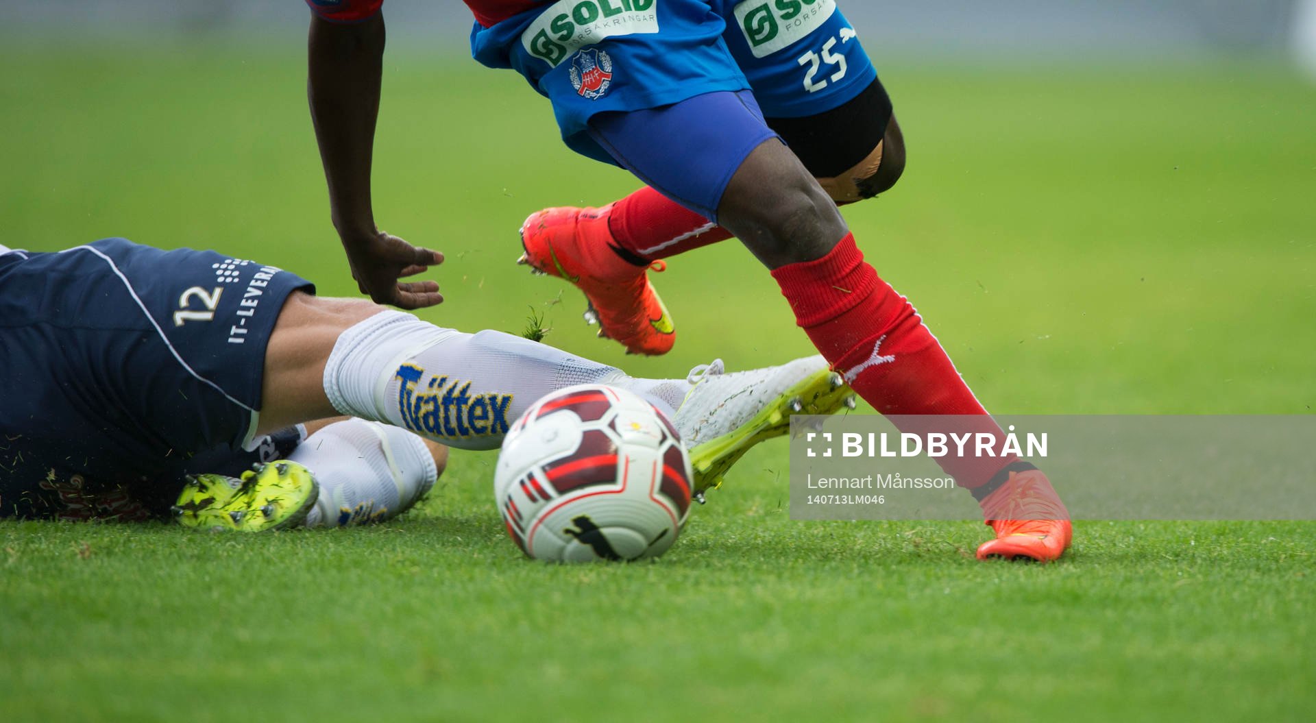 Glidtackling i