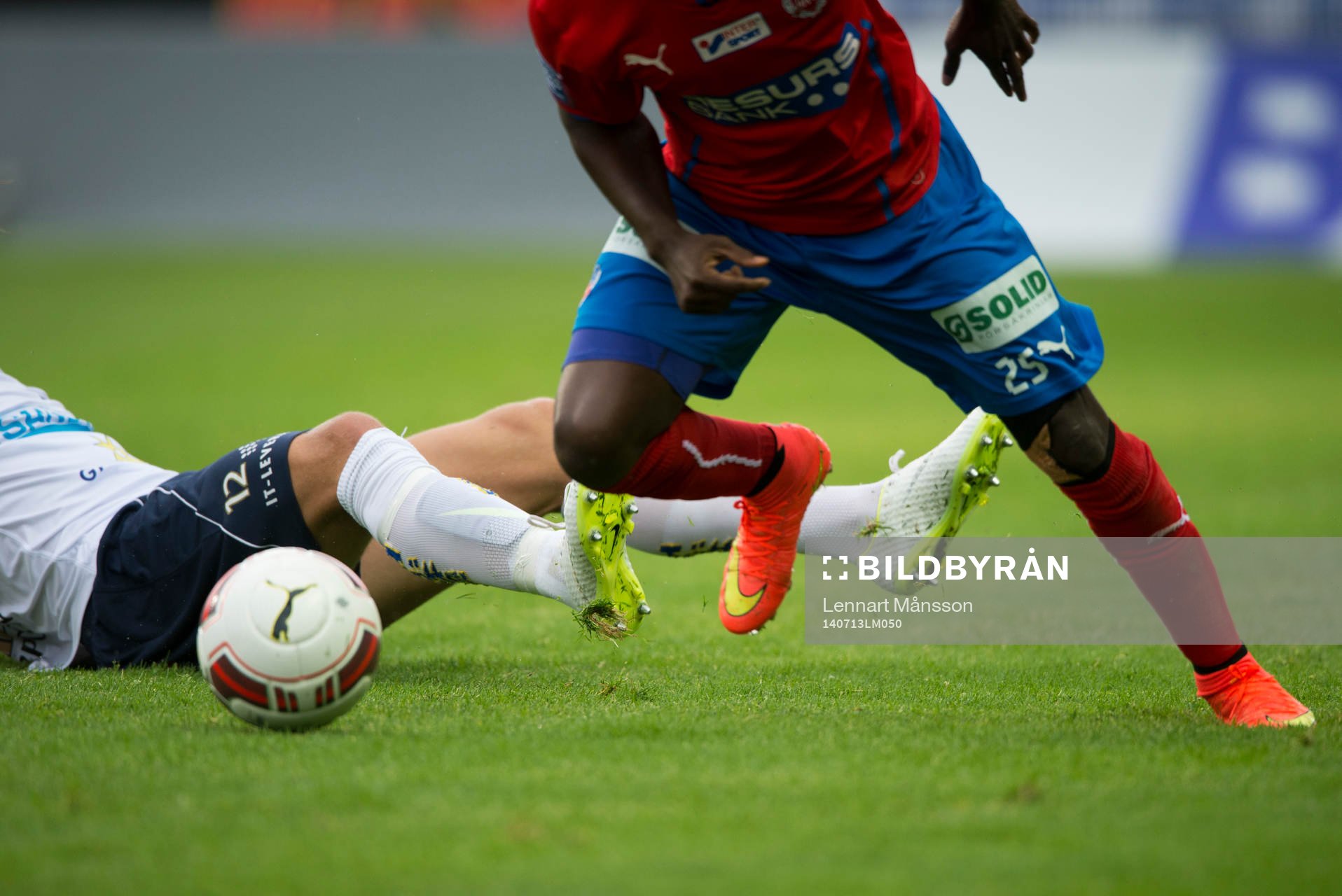 Glidtackling i