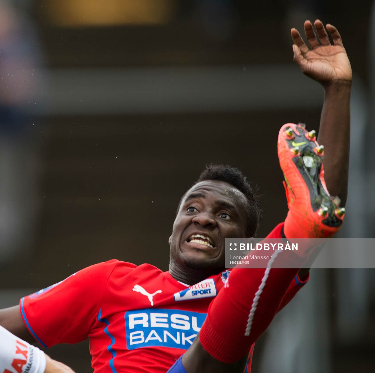 Helsingborgs David Accam i