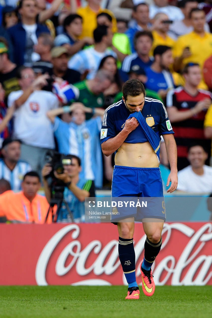 Argentinas Gonzalo Higuain deppar