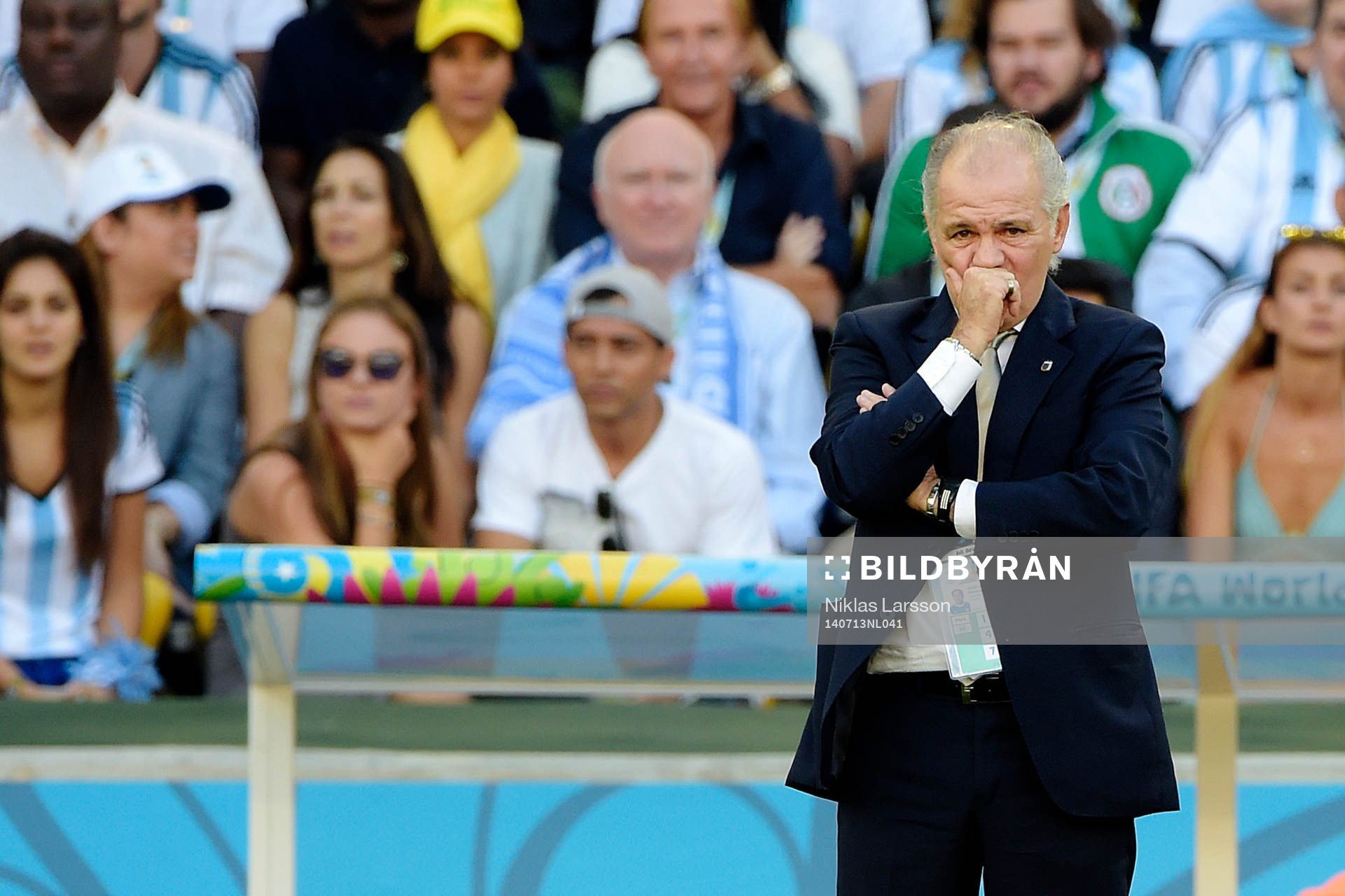 Argentinas förbundskapten Alejandro Sabella