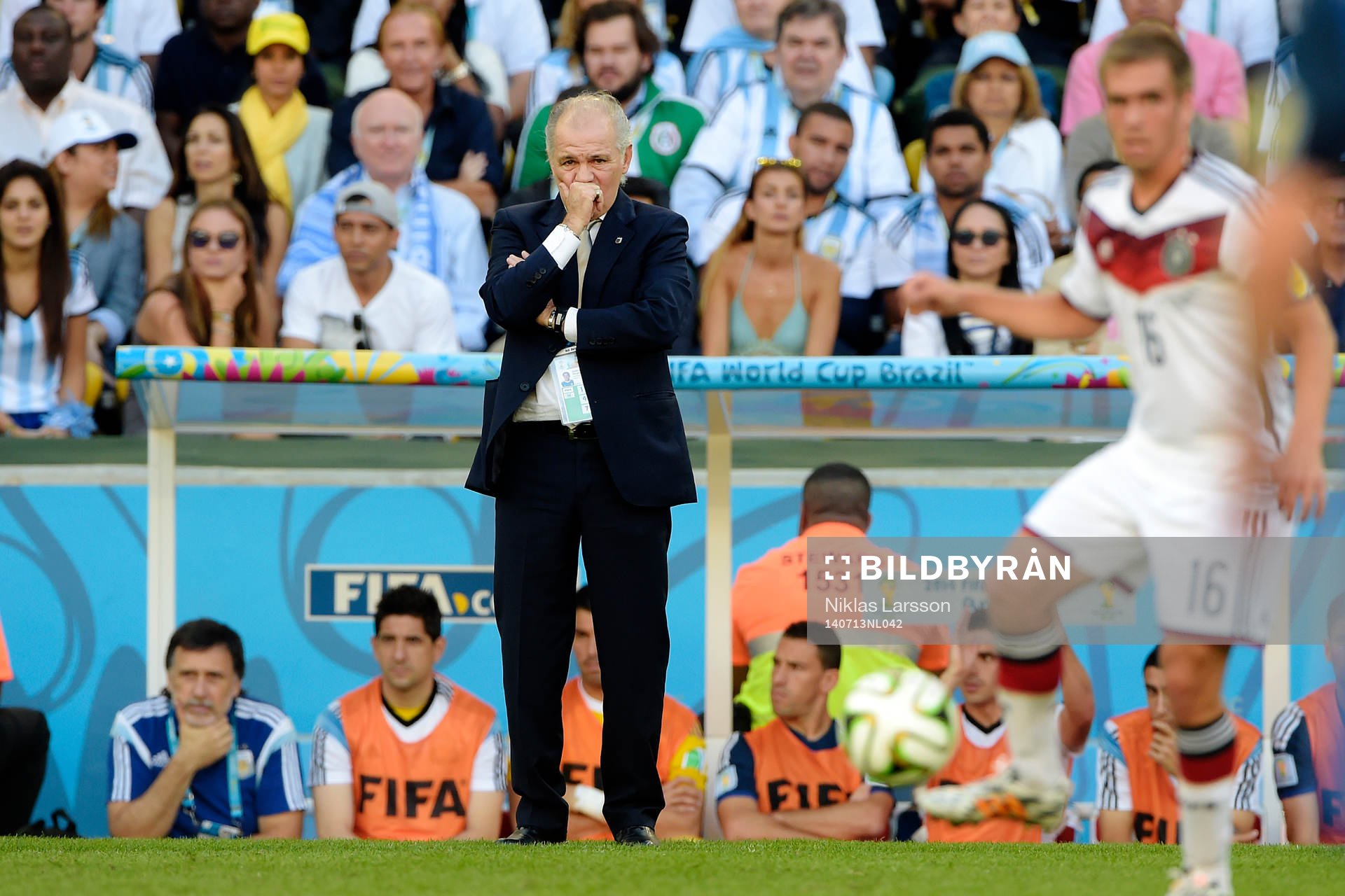 Argentinas förbundskapten Alejandro Sabella
