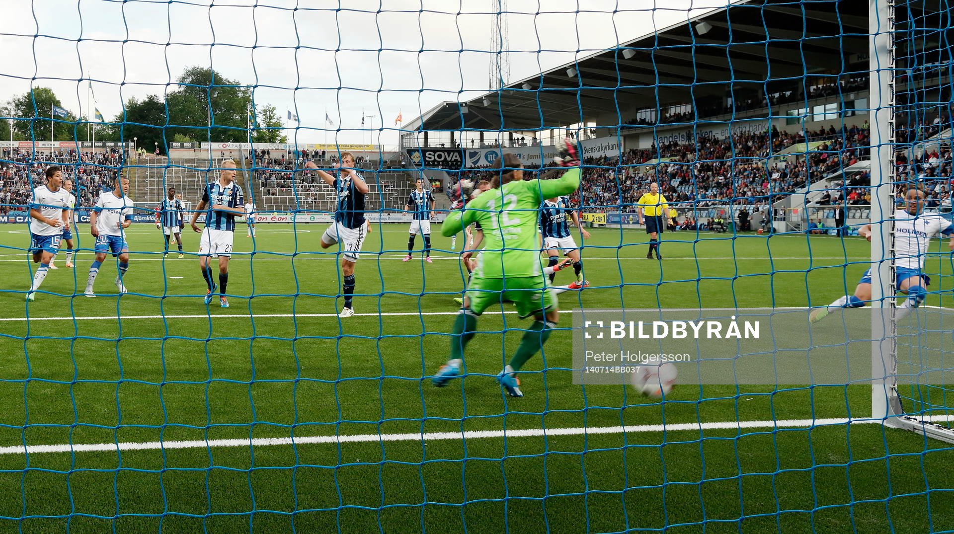 Mål 3-3 av Norrköpings Christoffer Nymanunder