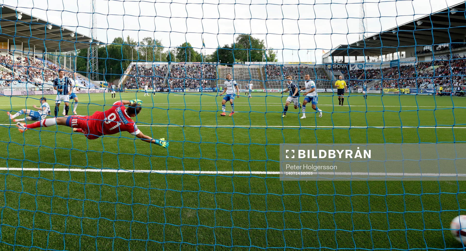 Mål 1-1 av Djurgårdens Erton Fejzullahu