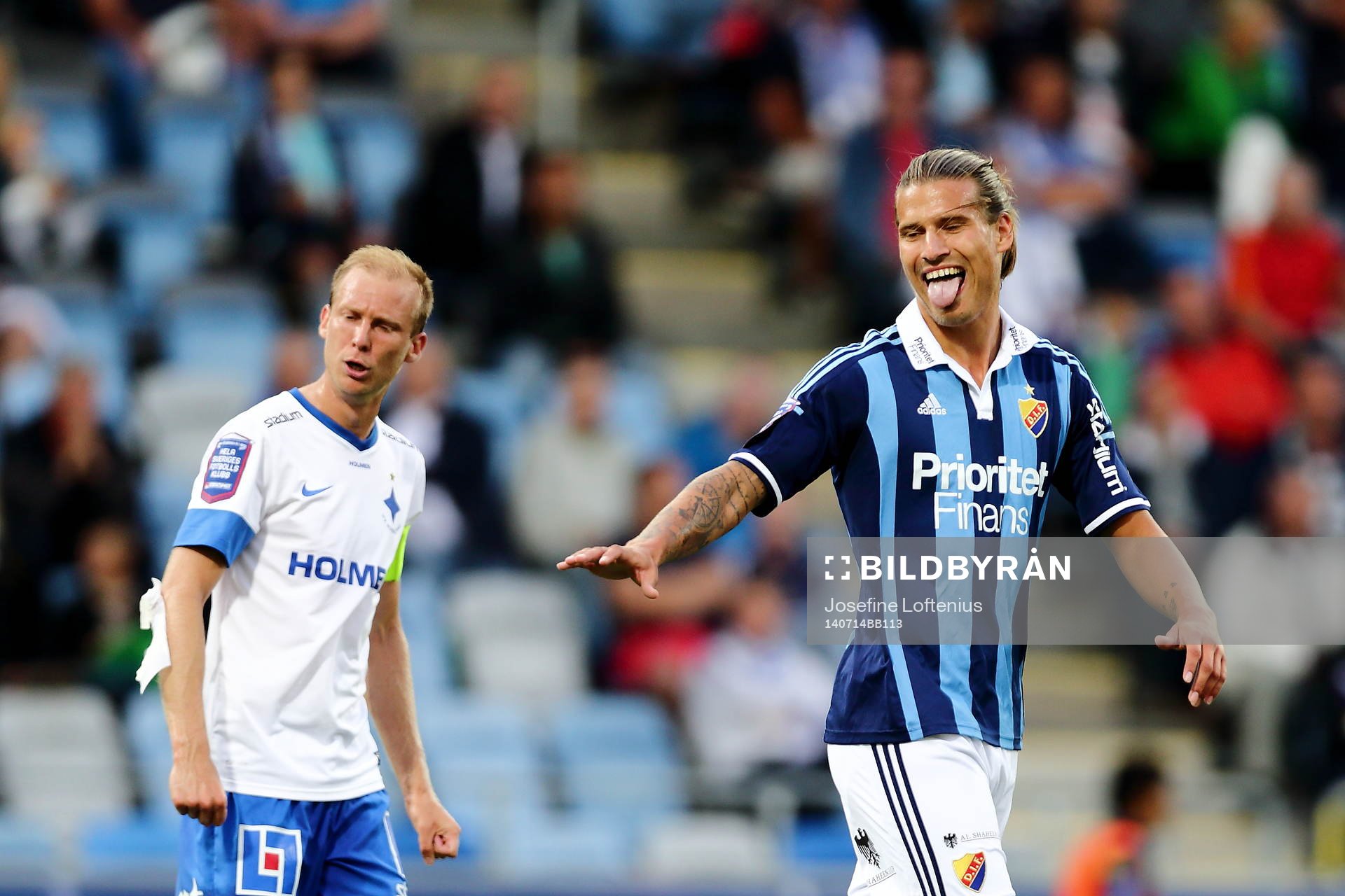 XXX under fotbollsmatchen i Allsvenskan mellan Norrköping
