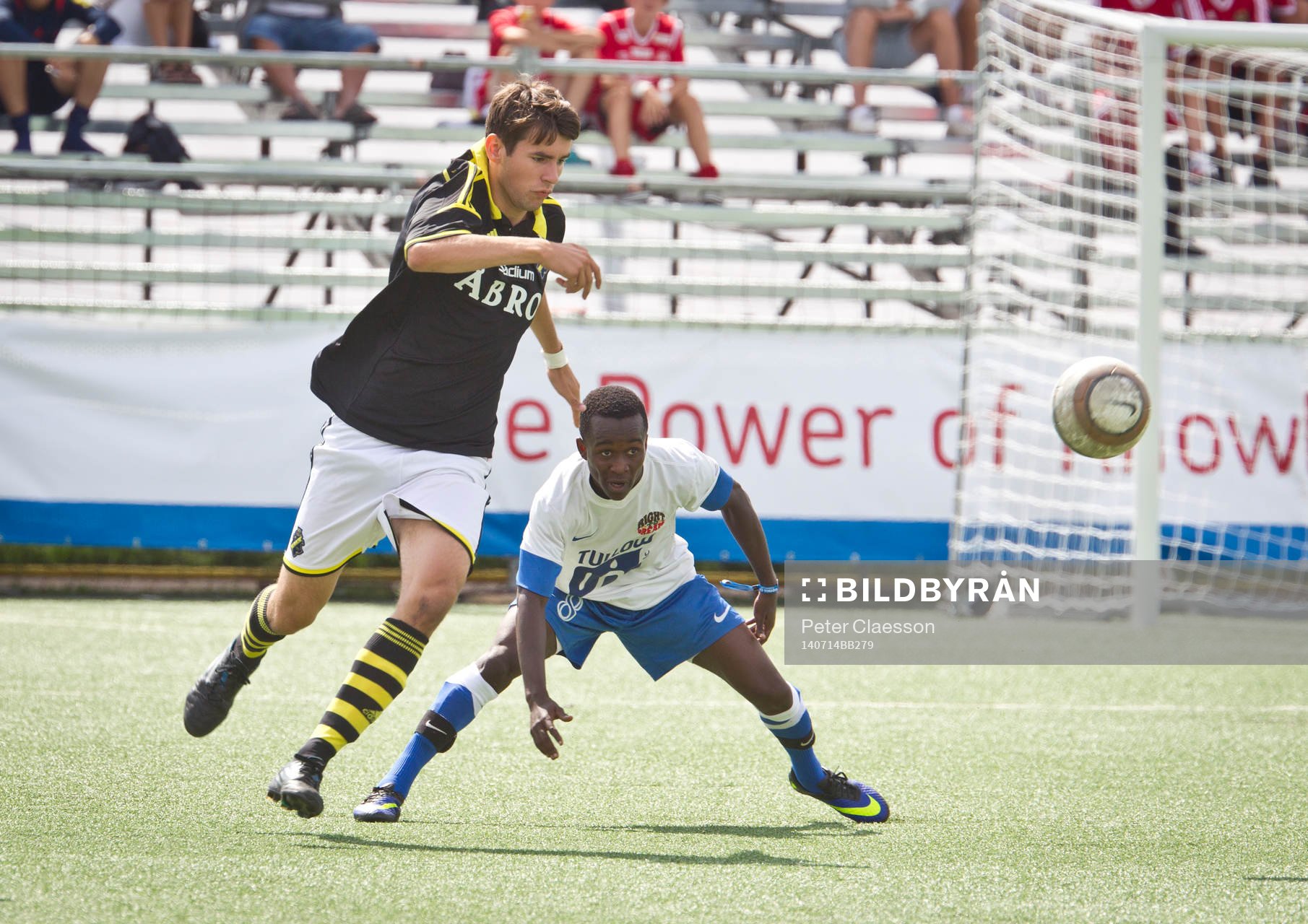 Match i Gothia Cup mellan AIK och Right to Dream från Ghana