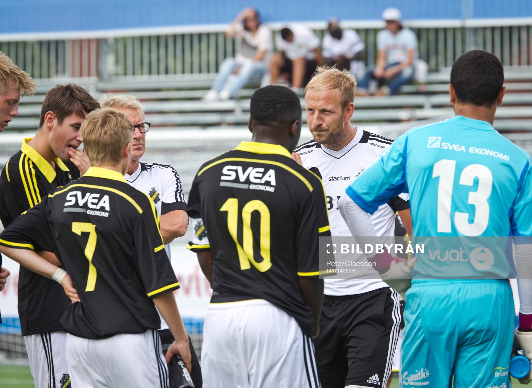 Match i Gothia Cup mellan AIK och Right to Dream från Ghana
