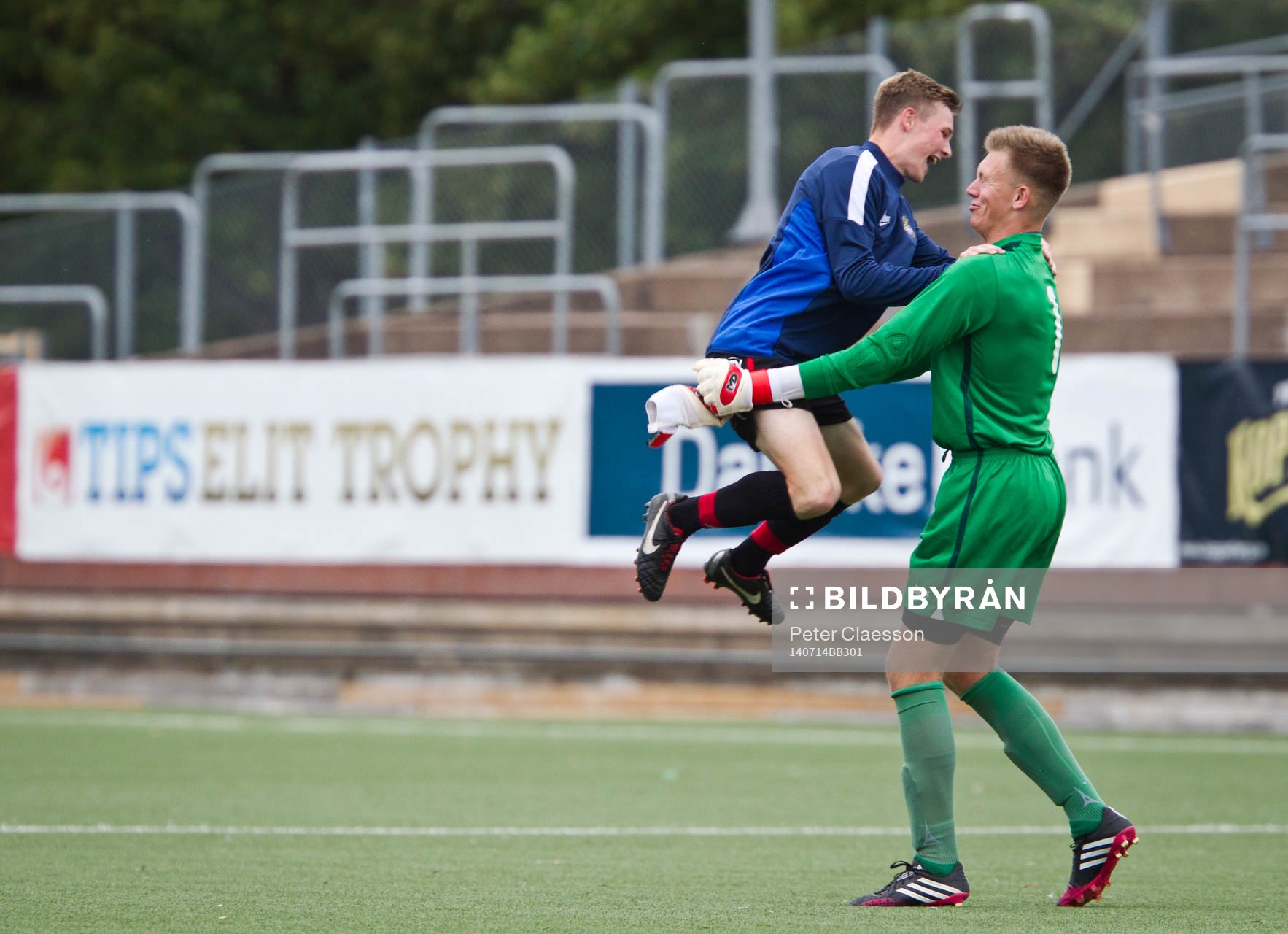 Match i Gothia Cup mellan Malmö FF och Doncaster