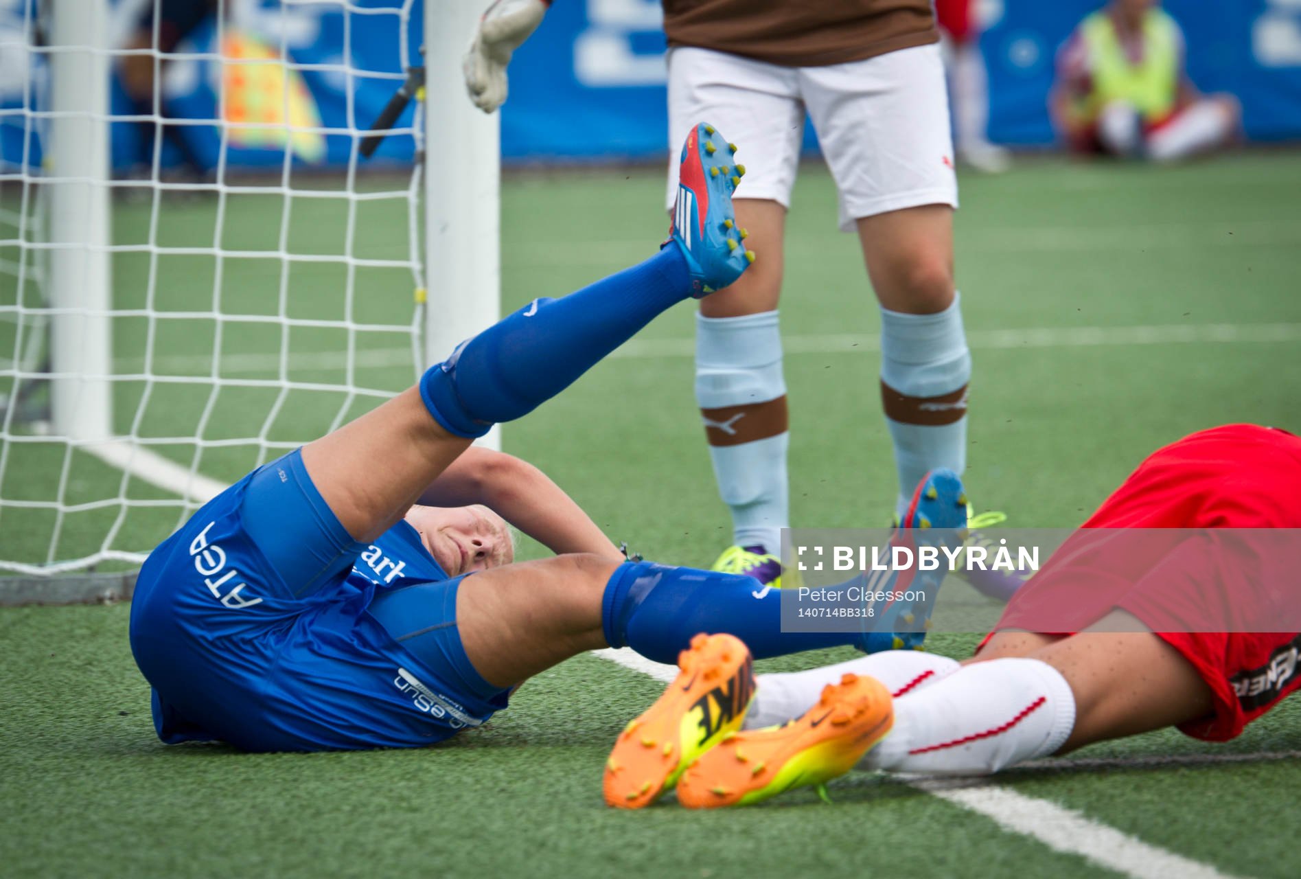 Match i Gothia Cup mellan Röda Stjärnan, Belgrad och