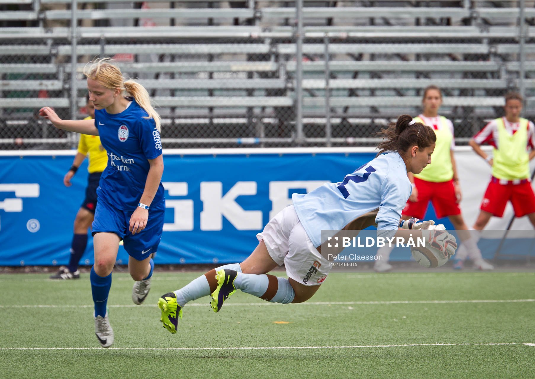 Match i Gothia Cup mellan Röda Stjärnan, Belgrad och