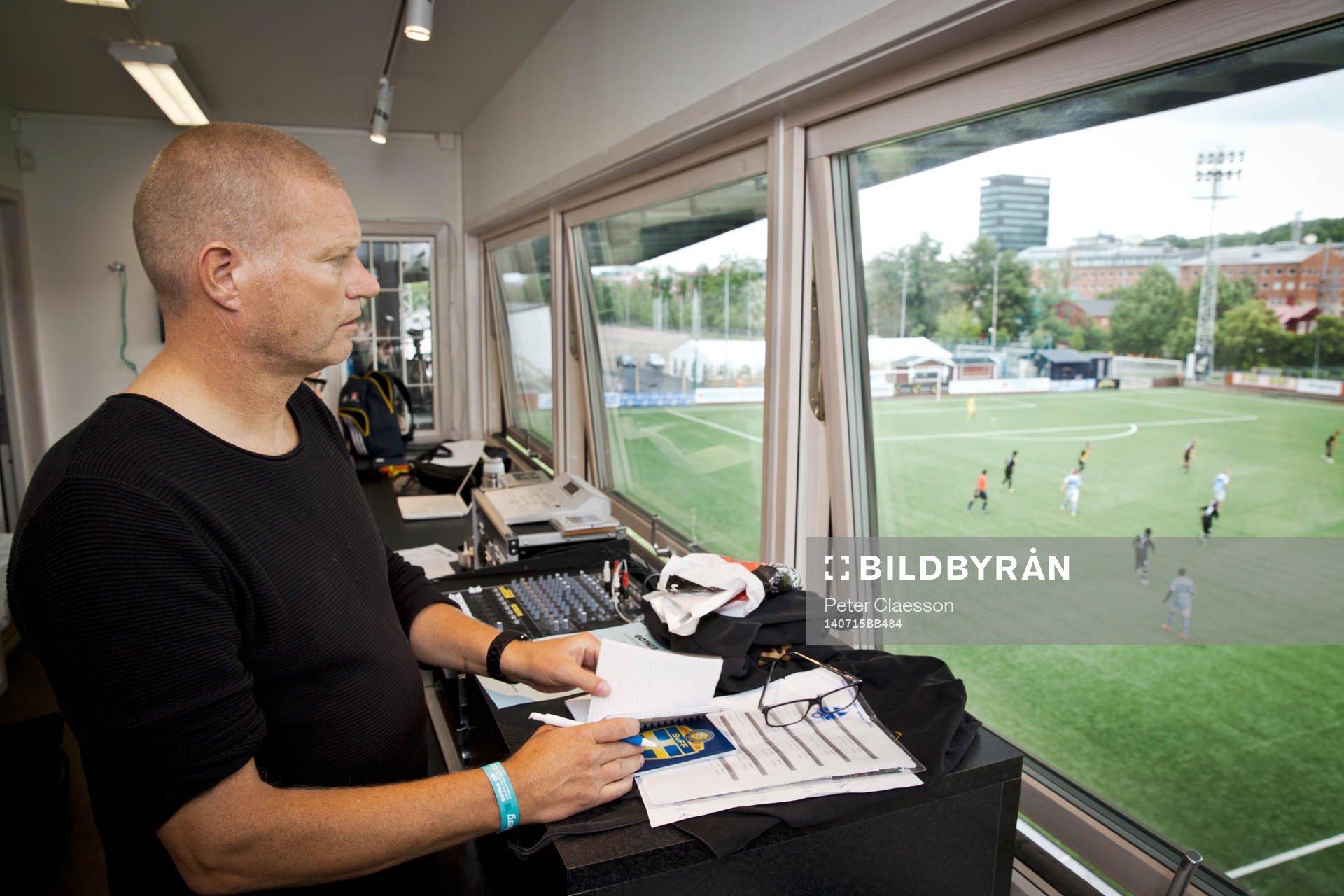 Tomas Turesson, Förbundskapten kollar in en match i Gothia